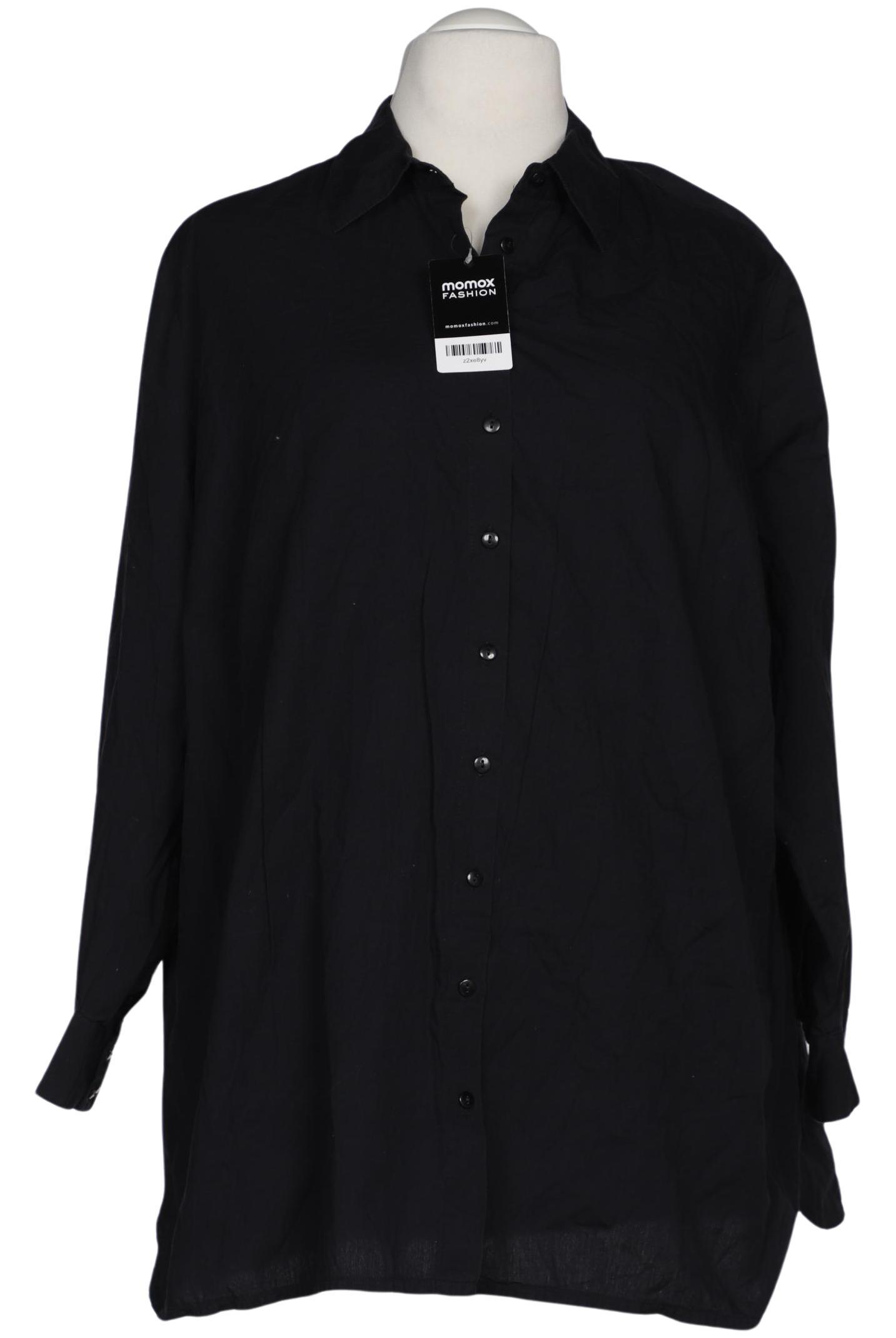 

sheego Damen Bluse, schwarz, Gr. 54