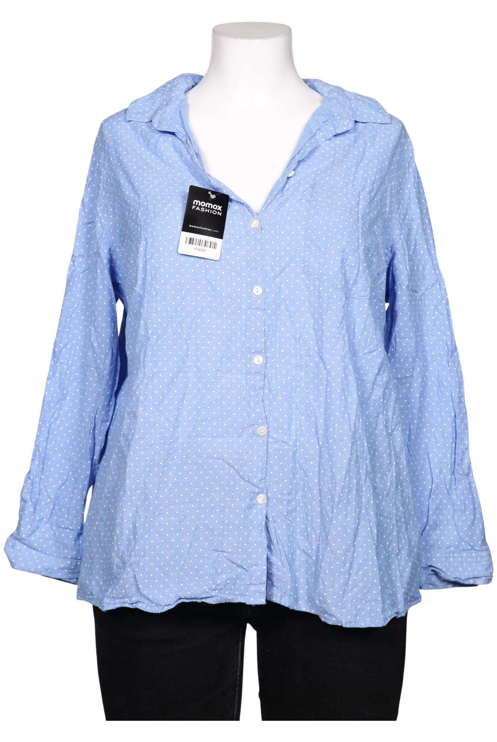 

sheego Damen Bluse, blau, Gr. 48