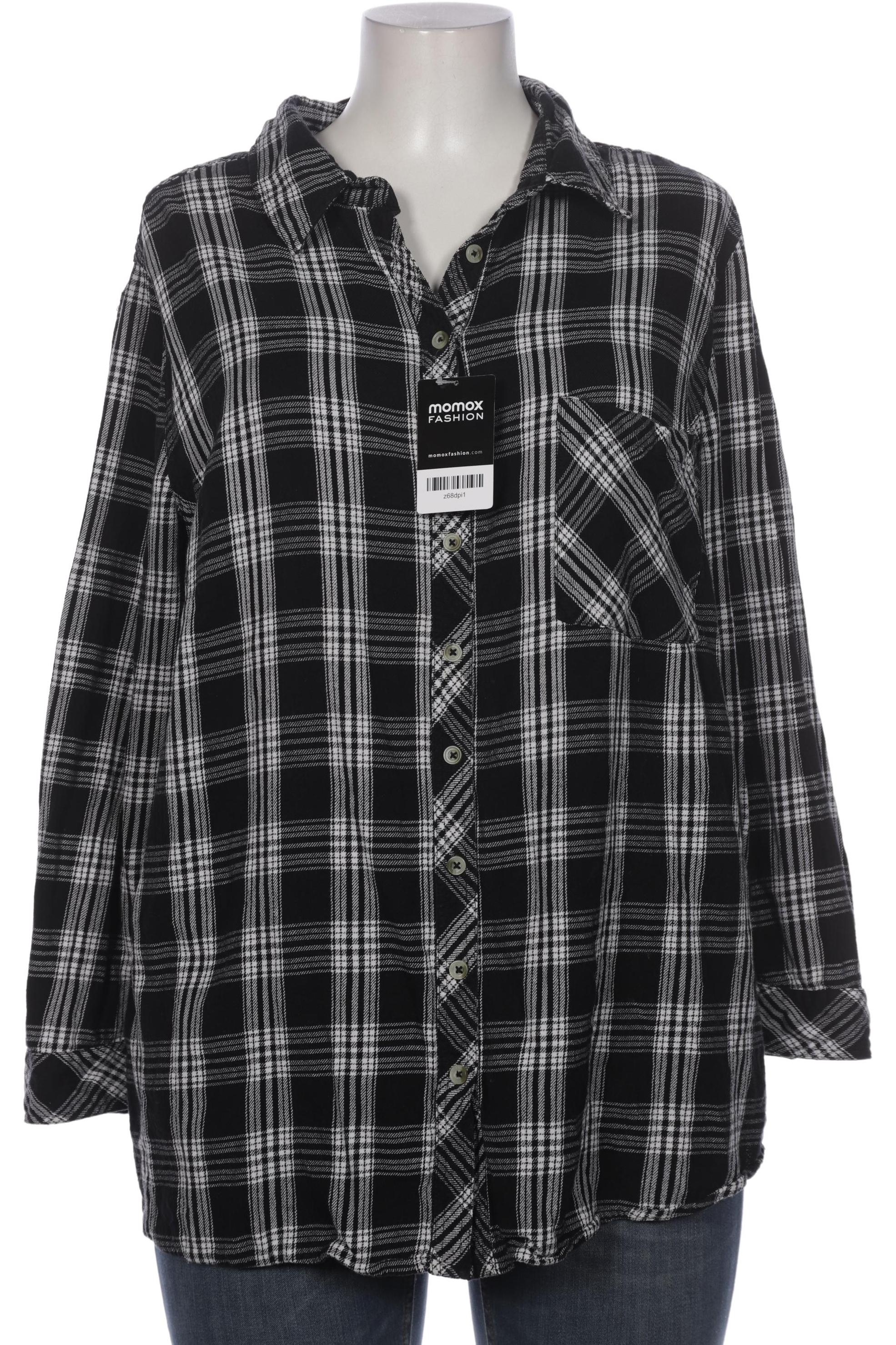 

sheego Damen Bluse, schwarz, Gr. 52