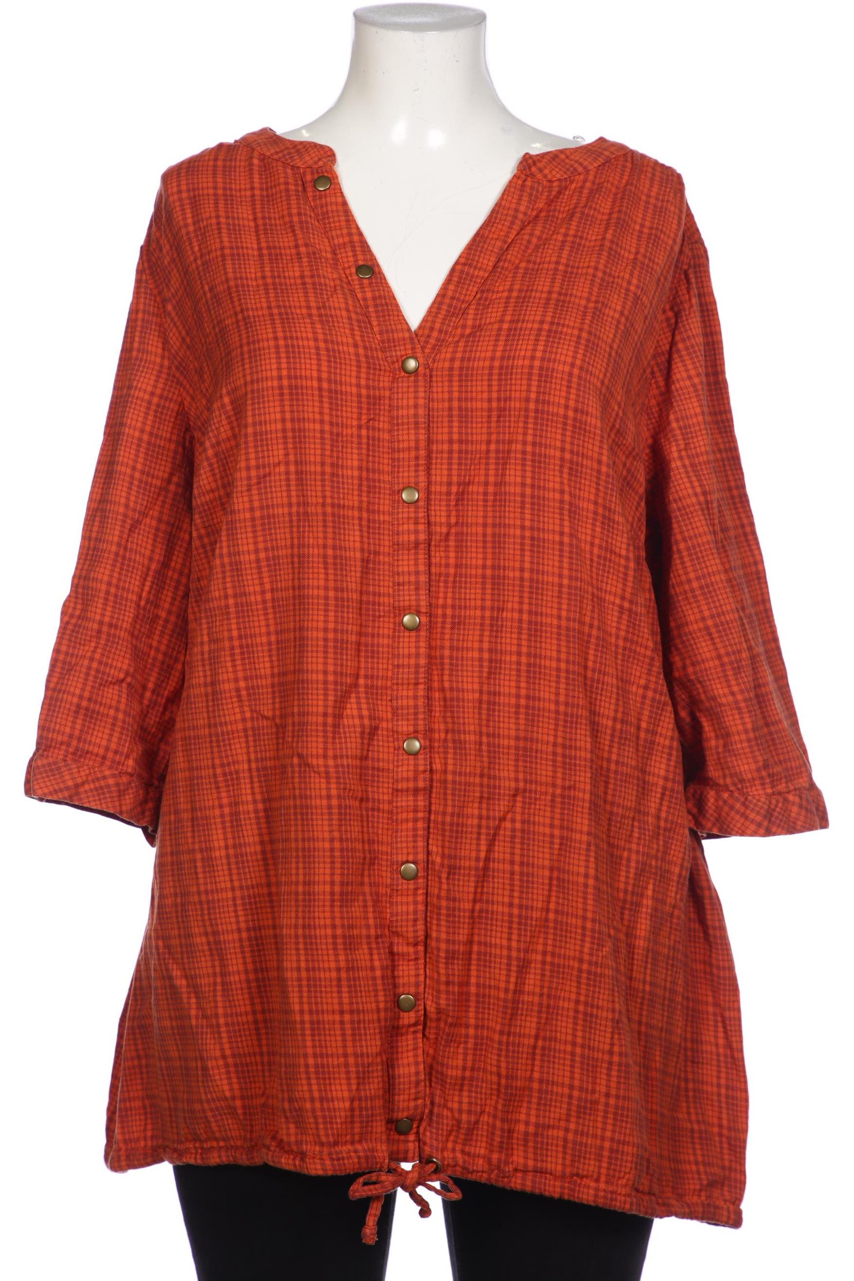 

sheego Damen Bluse, orange, Gr. 52