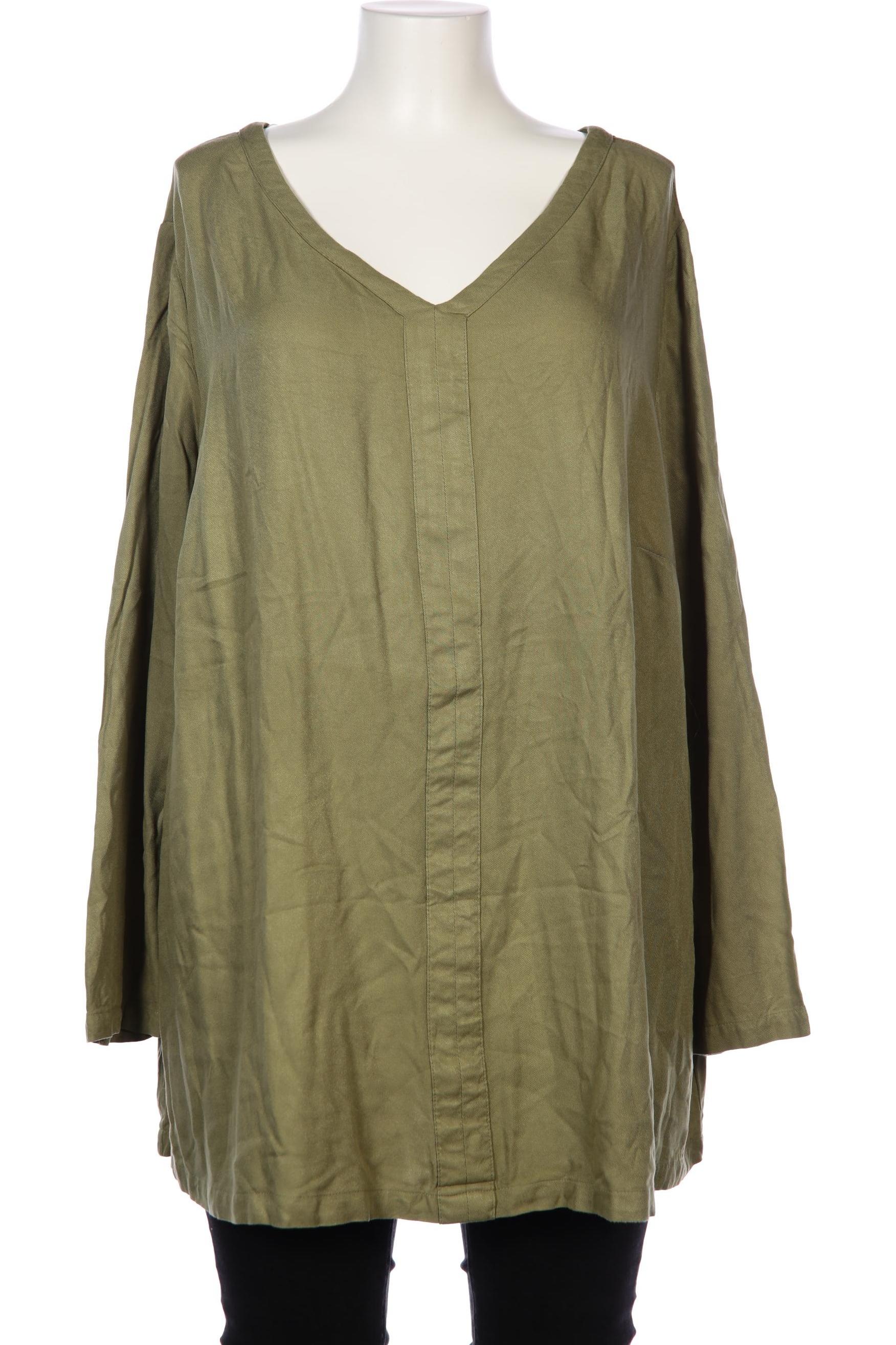 

sheego Damen Bluse, hellgrün, Gr. 52