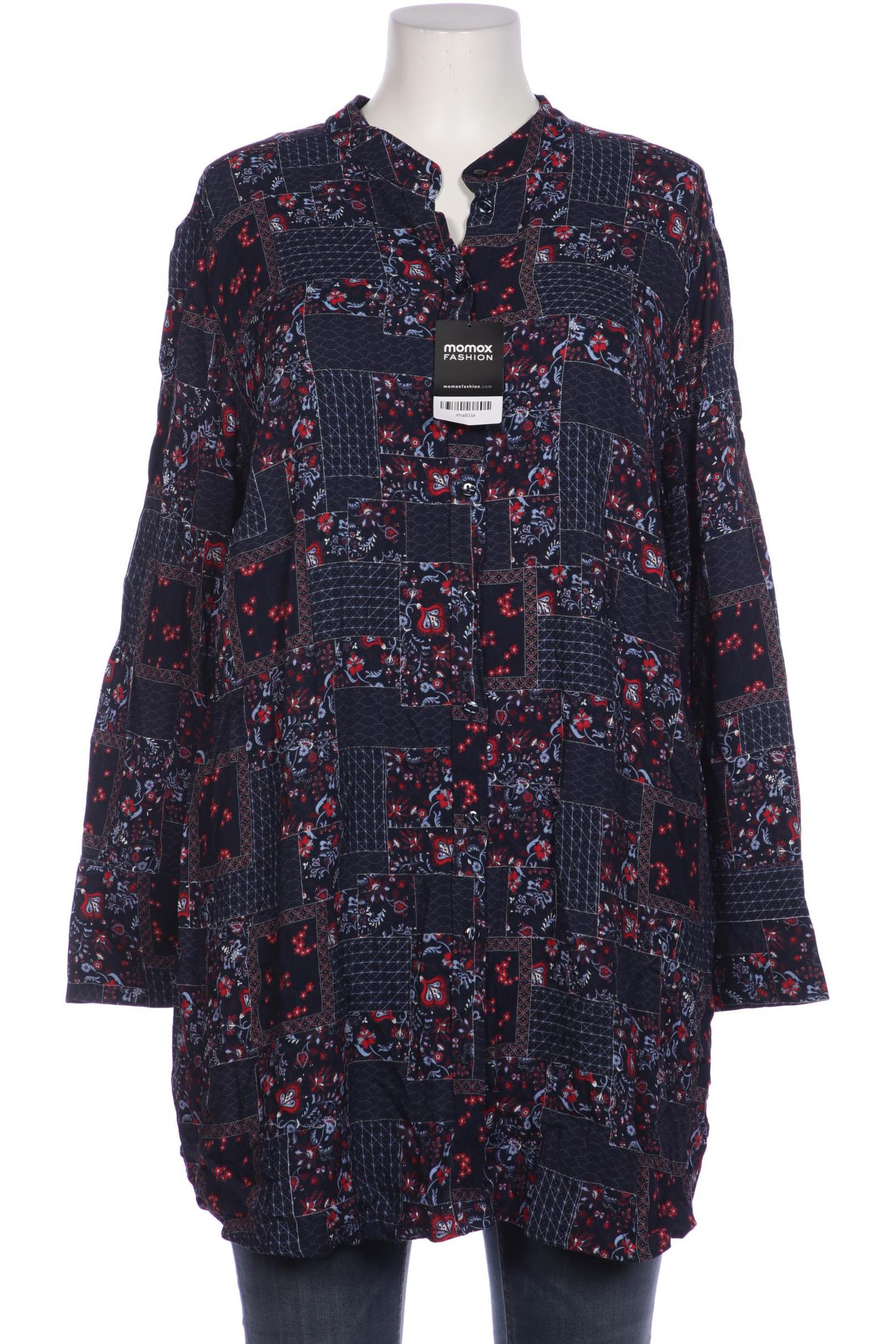 

sheego Damen Bluse, marineblau
