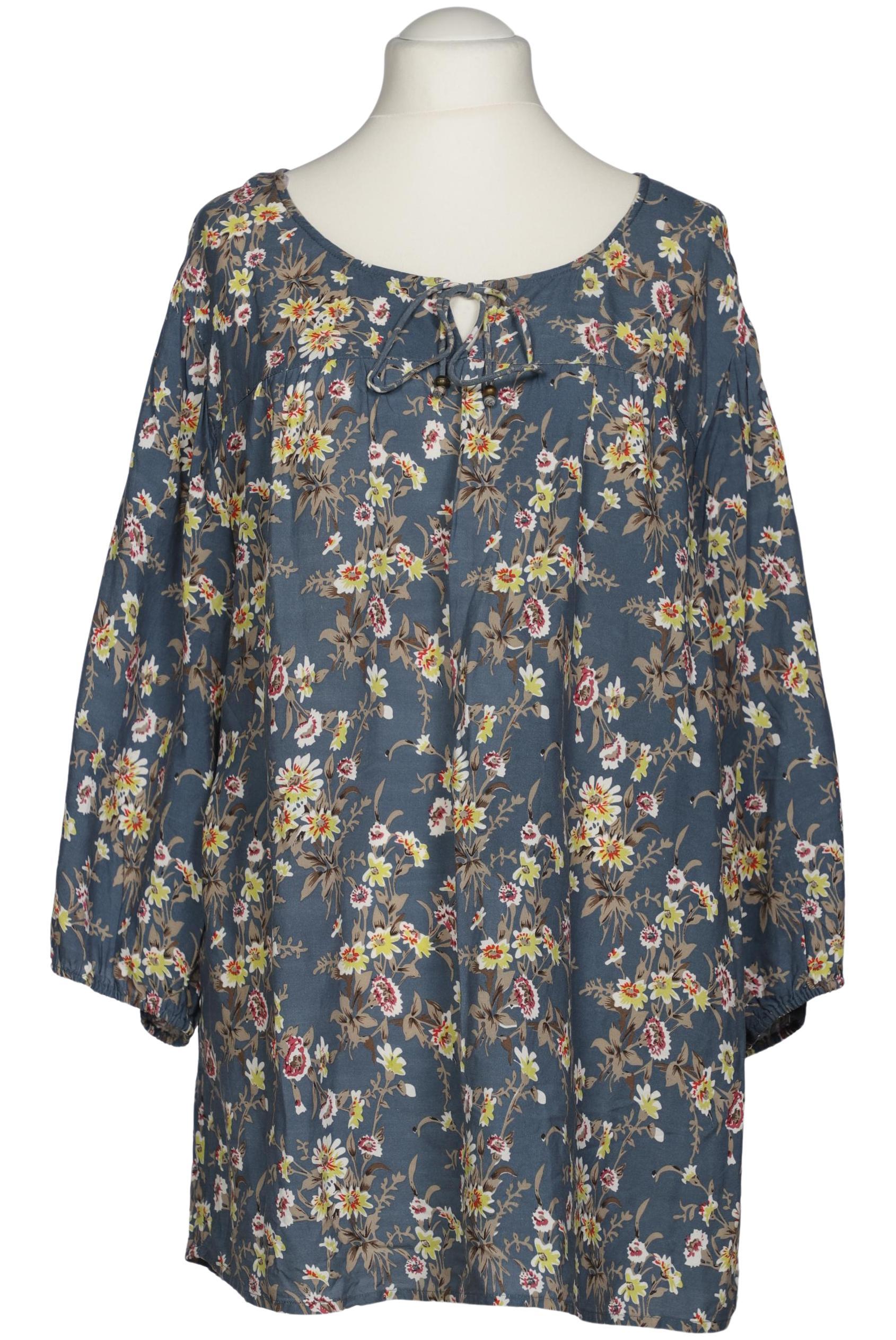 

sheego Damen Bluse, blau, Gr. 54