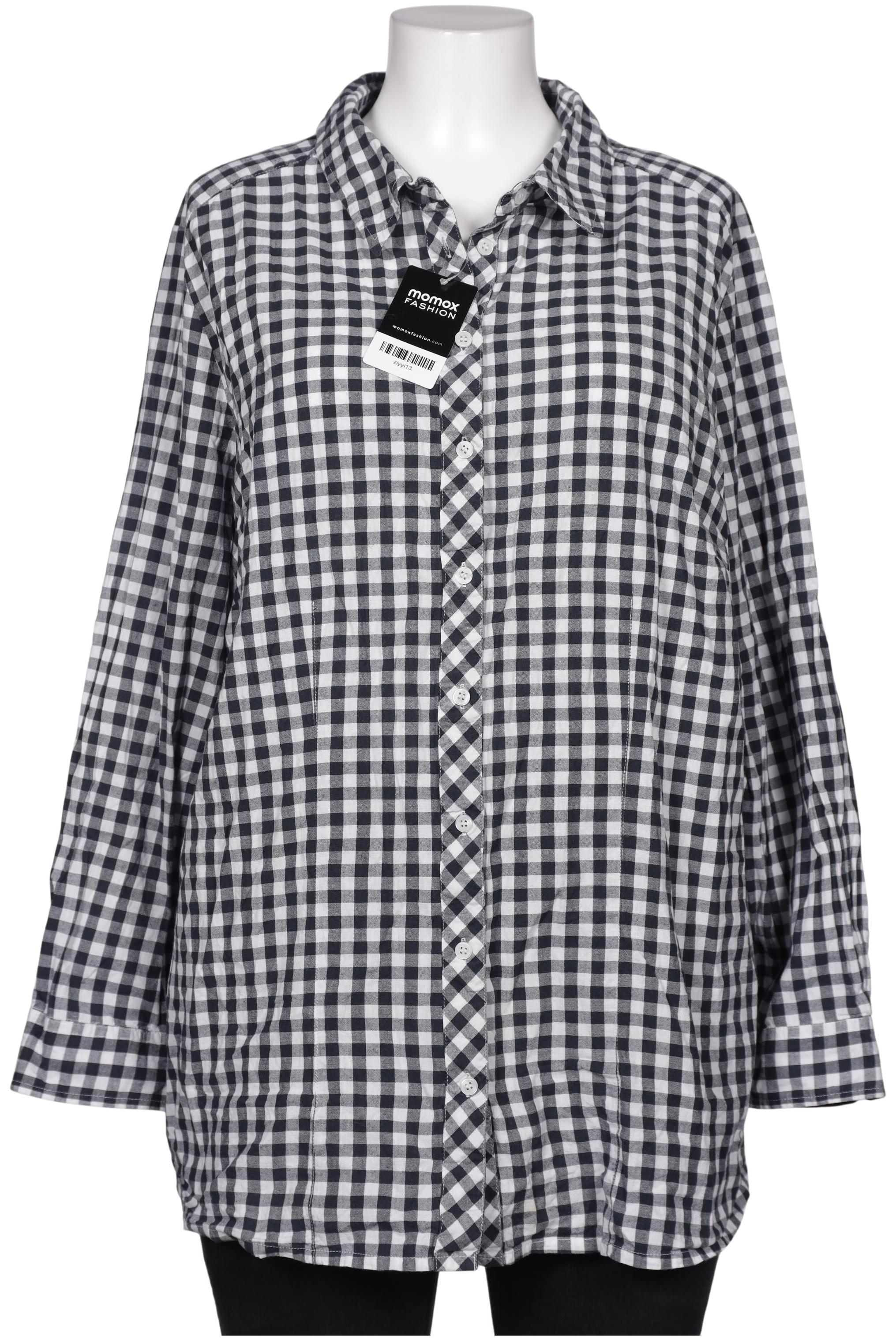 

sheego Damen Bluse, grau, Gr. 52