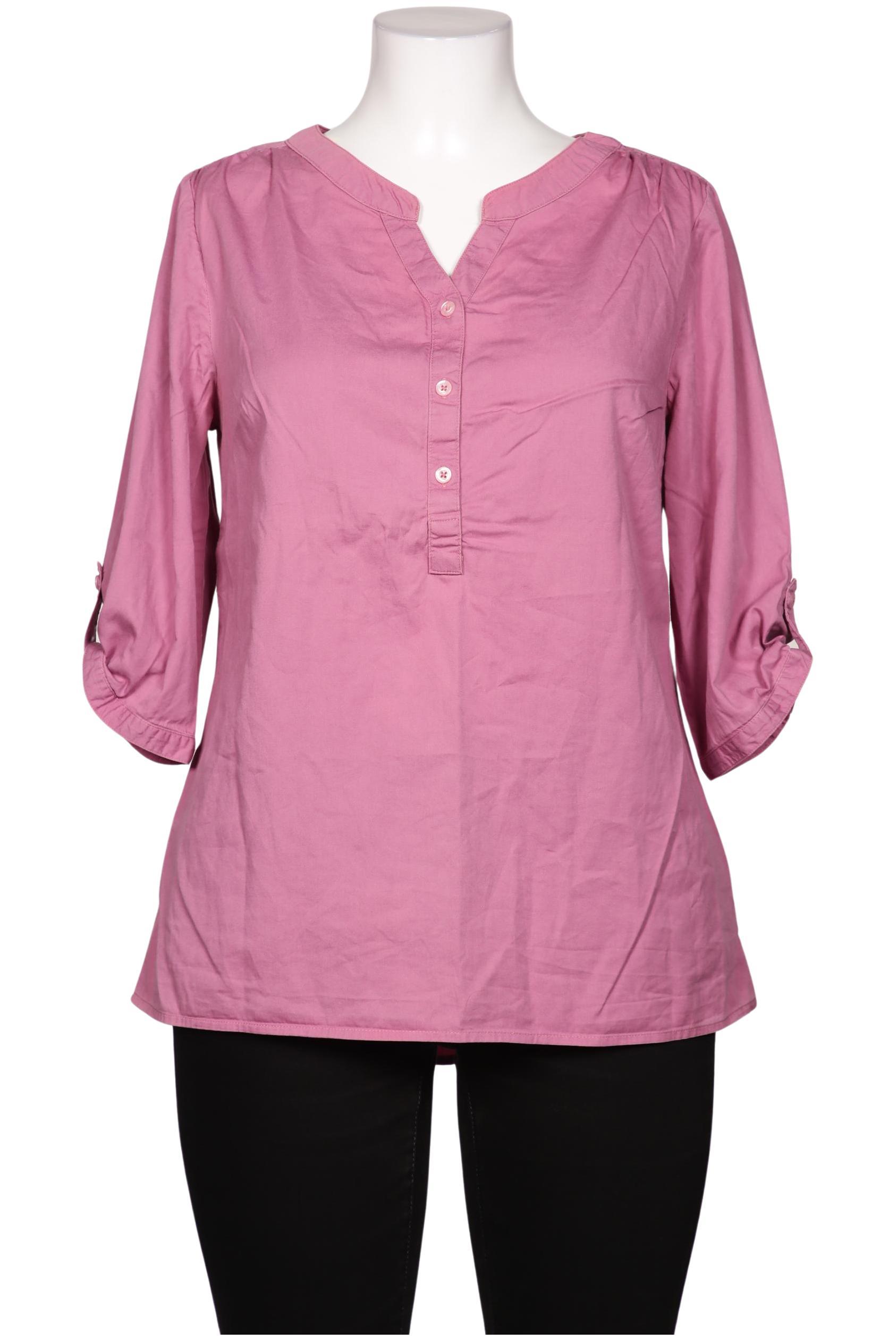 

sheego Damen Bluse, pink, Gr. 42