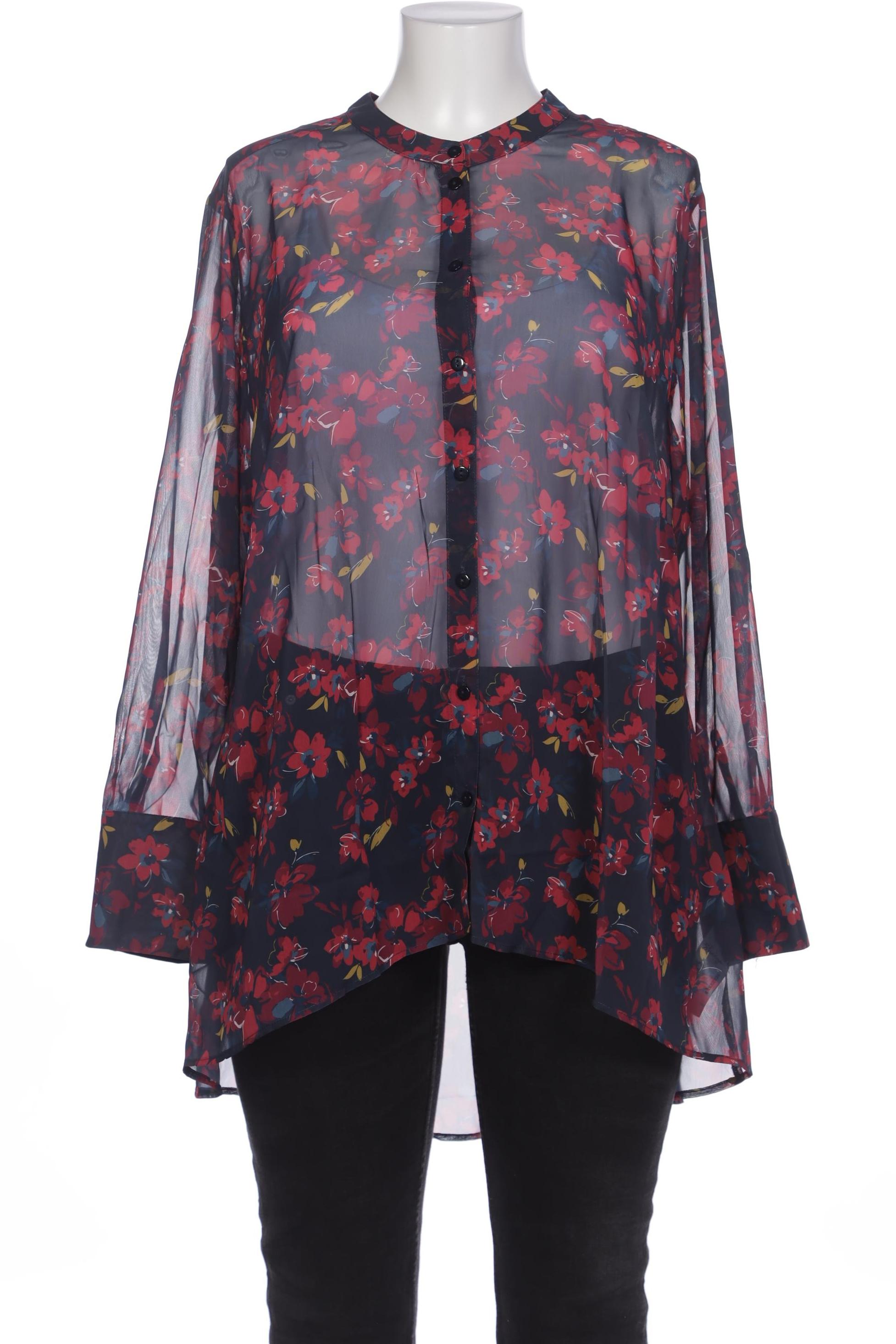 

sheego Damen Bluse, marineblau, Gr. 50