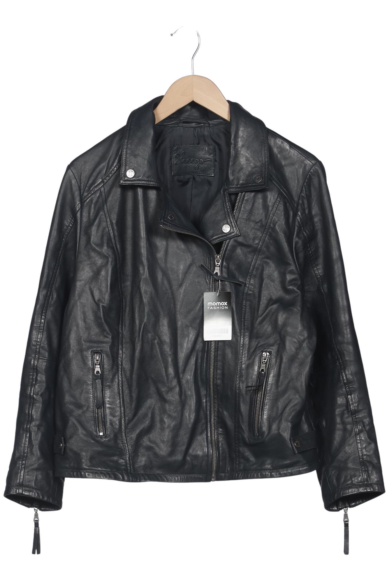 

sheego Damen Jacke, schwarz, Gr. 46