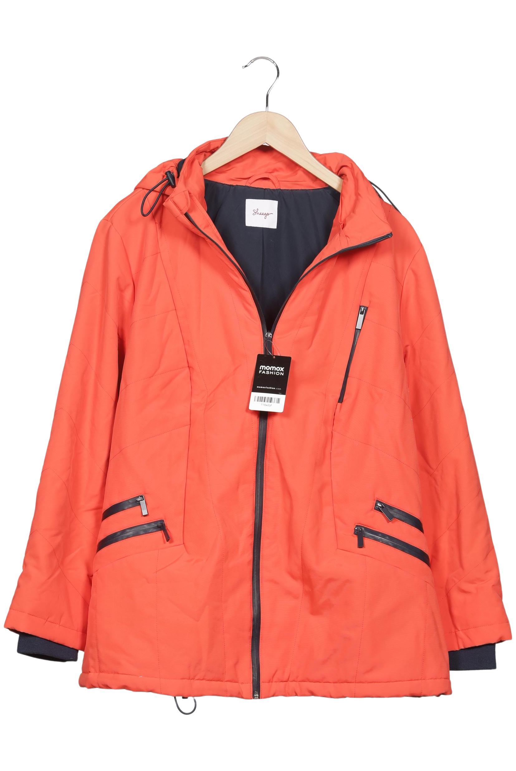

sheego Damen Jacke, orange, Gr. 48