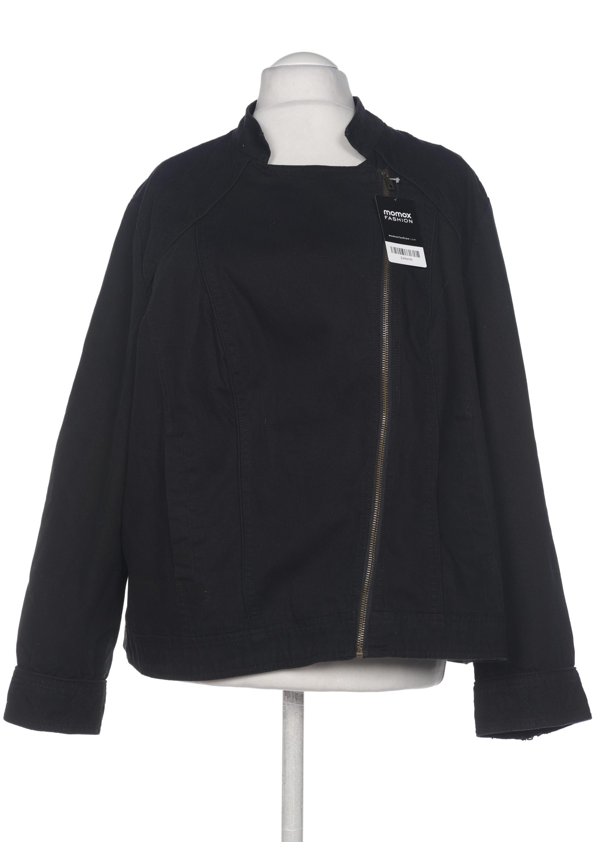 

sheego Damen Jacke, schwarz