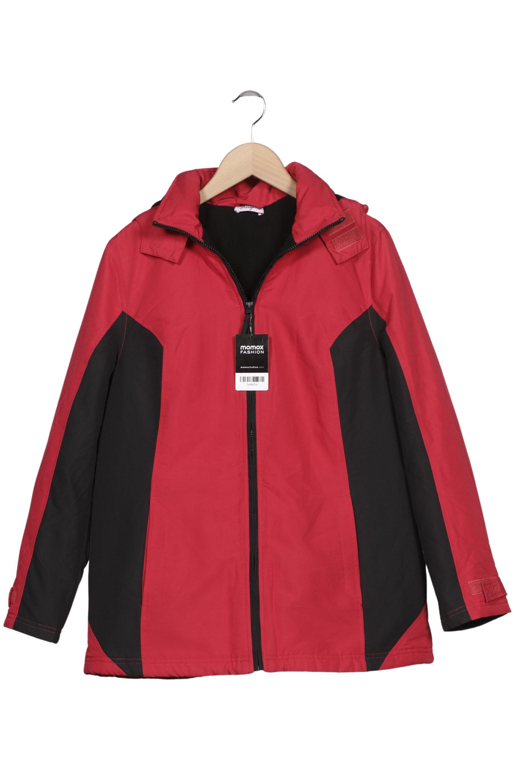 

sheego Damen Jacke, rot, Gr. 40