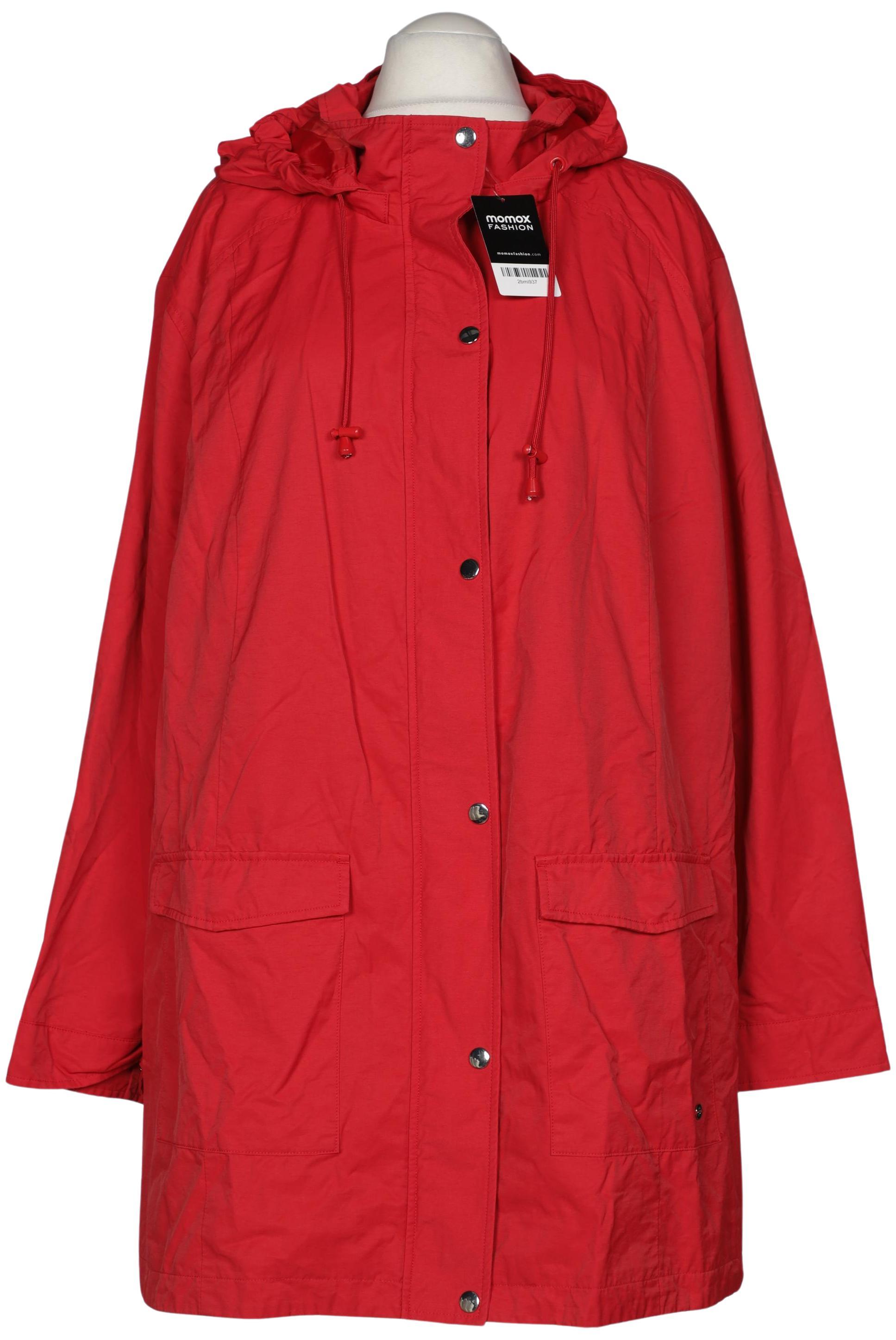 

sheego Damen Jacke, rot, Gr. 56