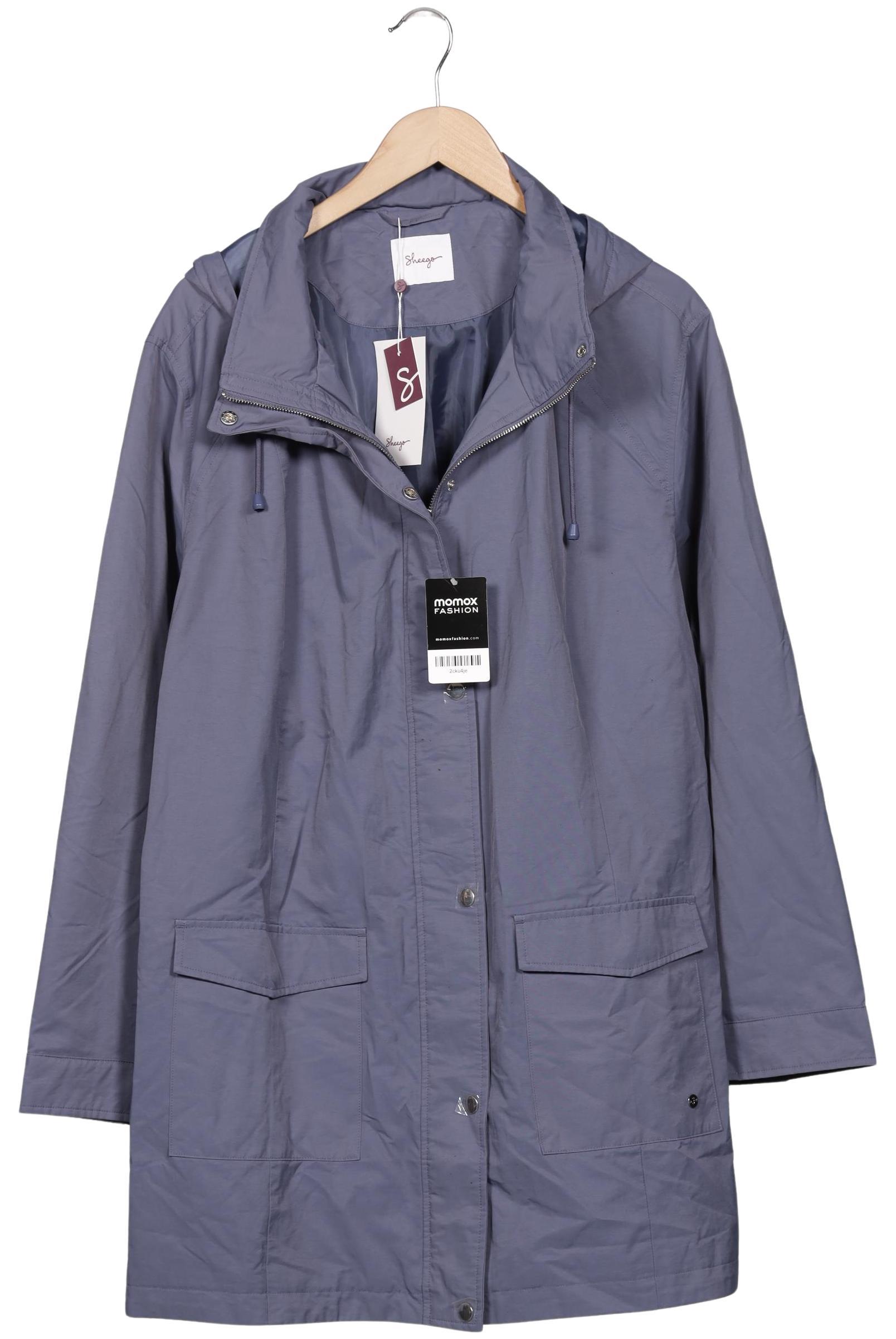 

sheego Damen Jacke, blau, Gr. 52