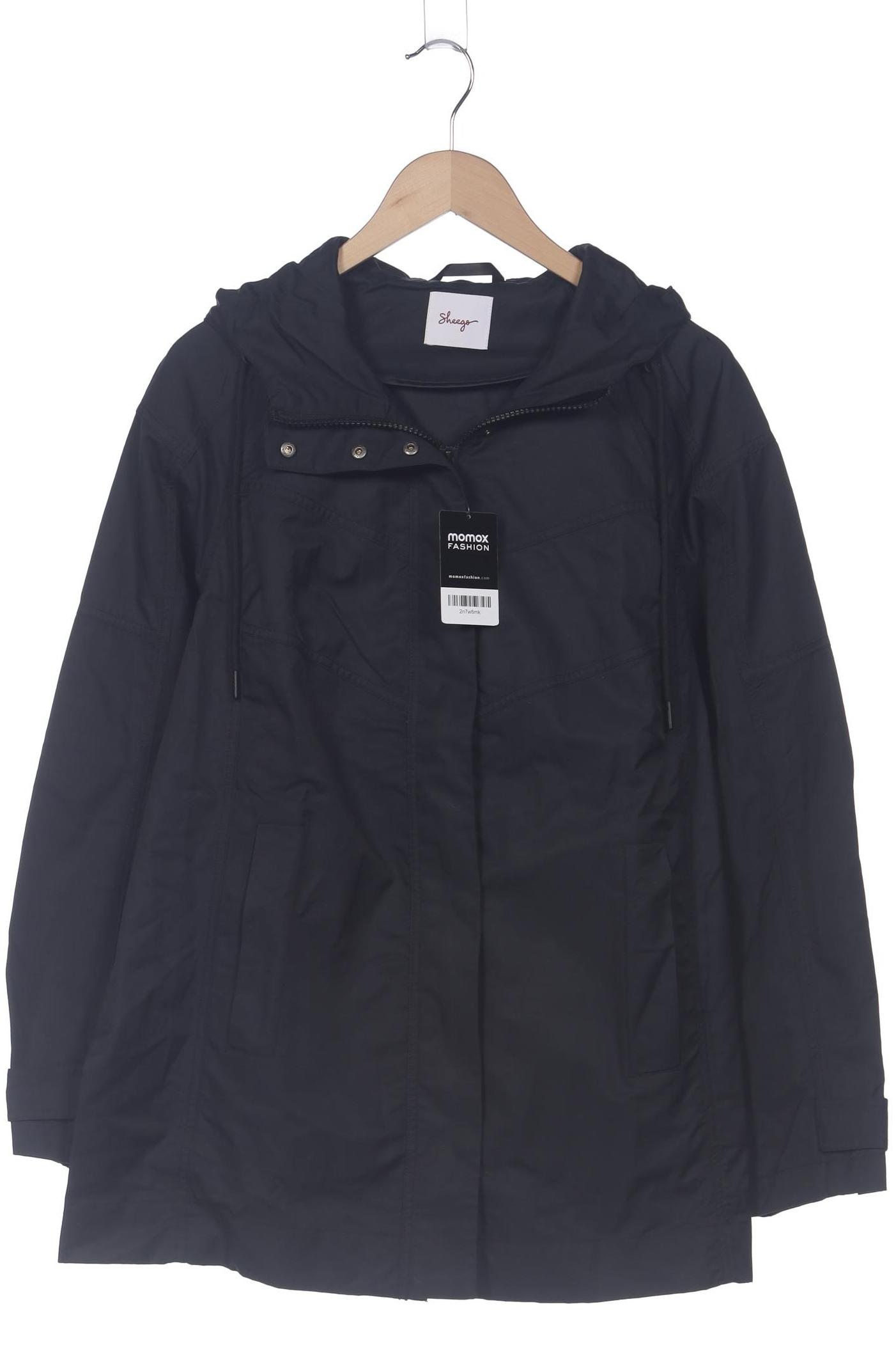 

sheego Damen Jacke, schwarz, Gr. 42