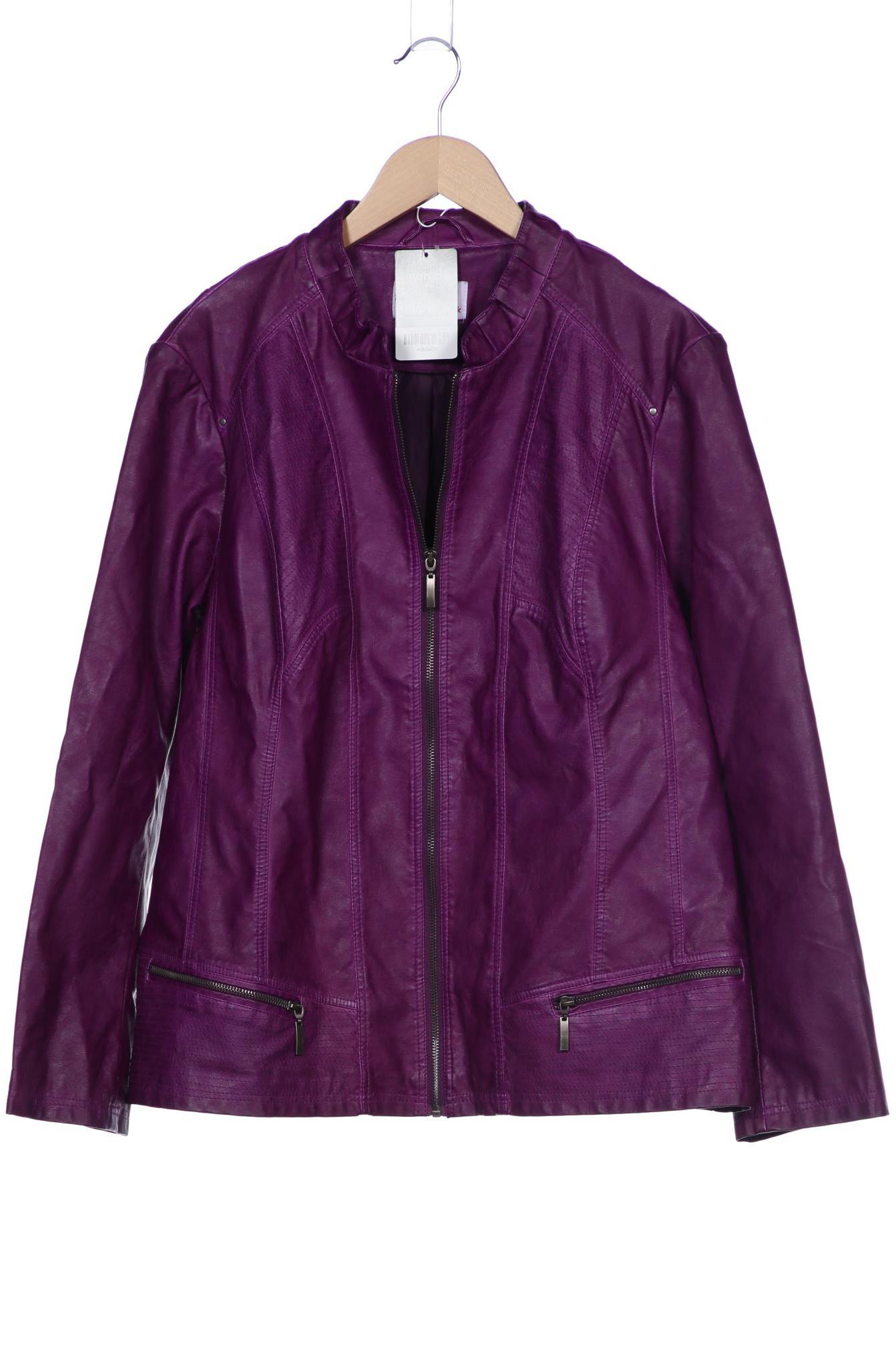

sheego Damen Jacke, flieder, Gr. 48