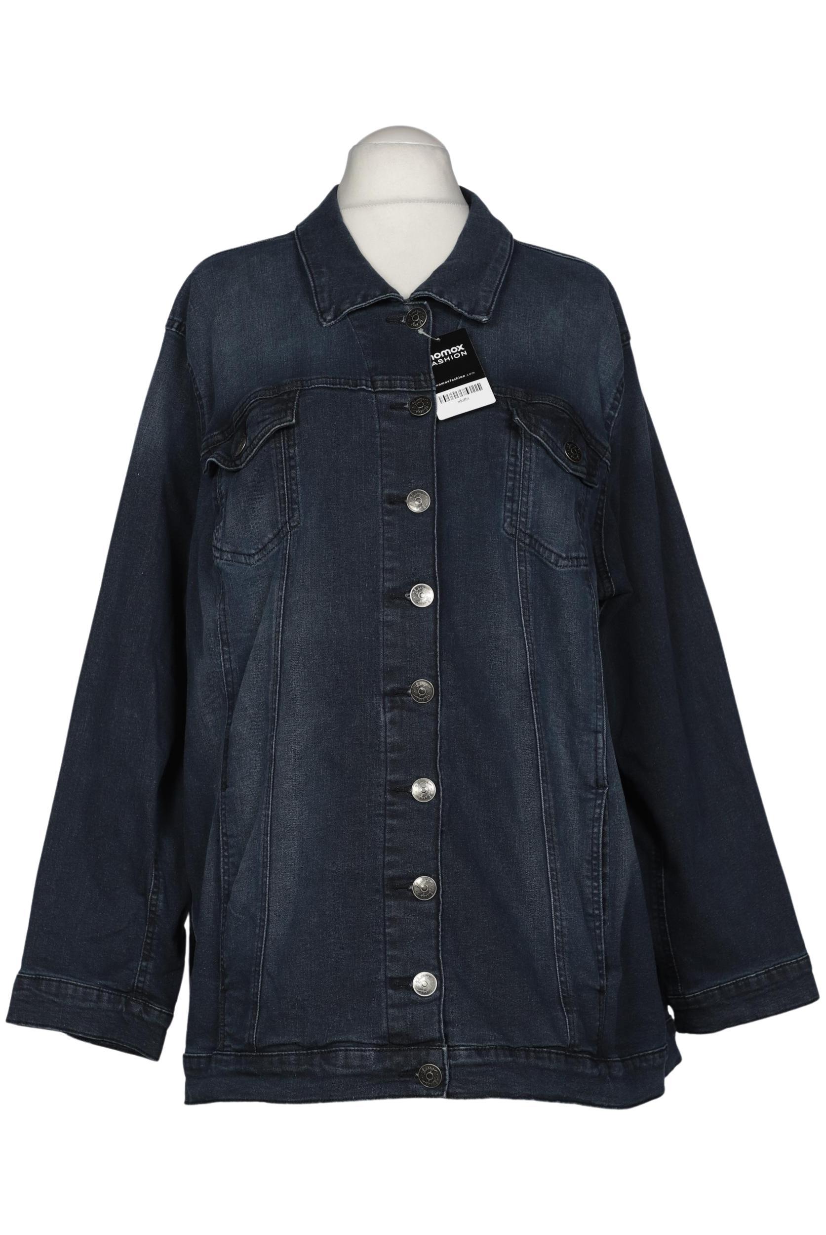 

sheego Damen Jacke, blau, Gr. 56