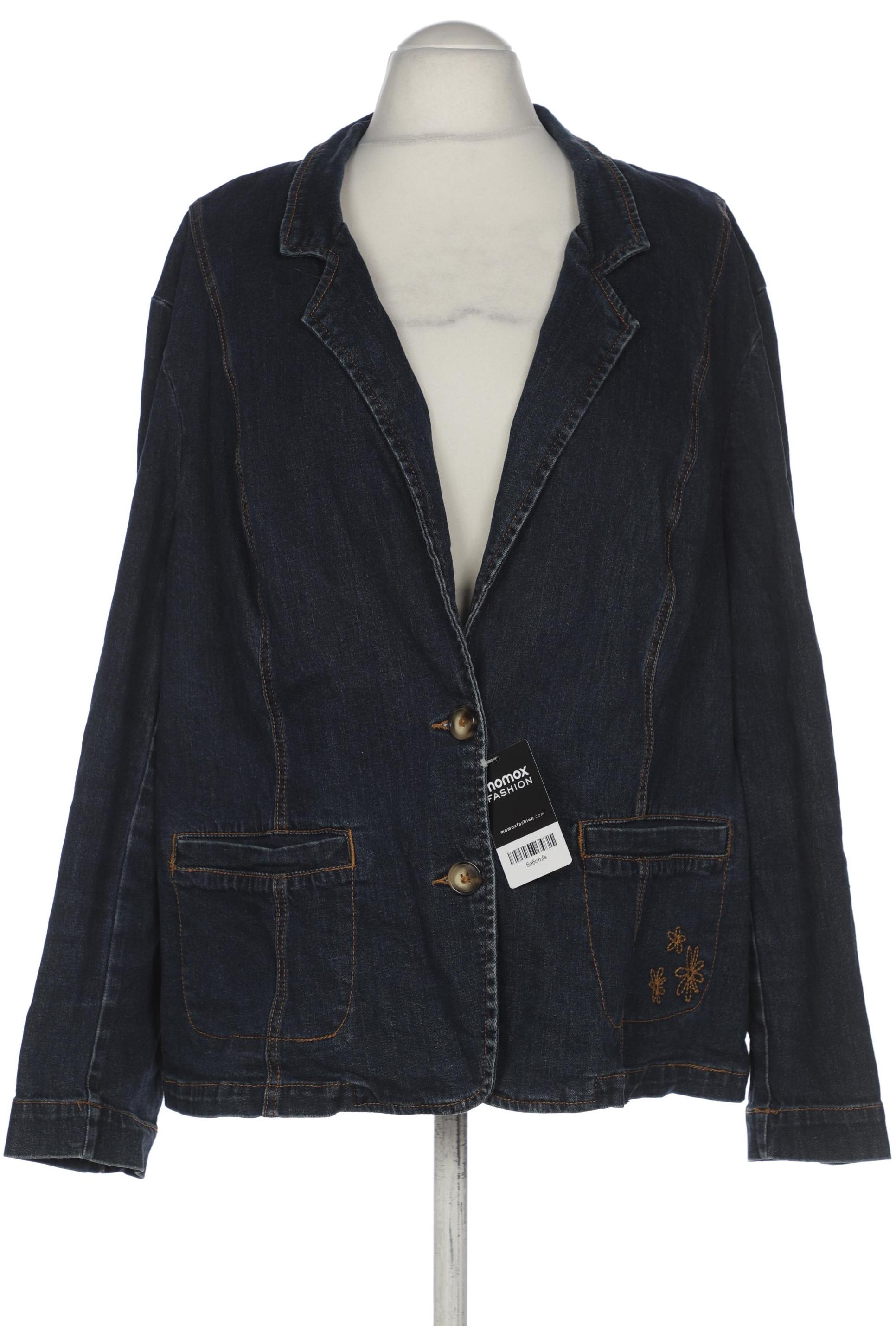 

sheego Damen Jacke, marineblau, Gr. 54