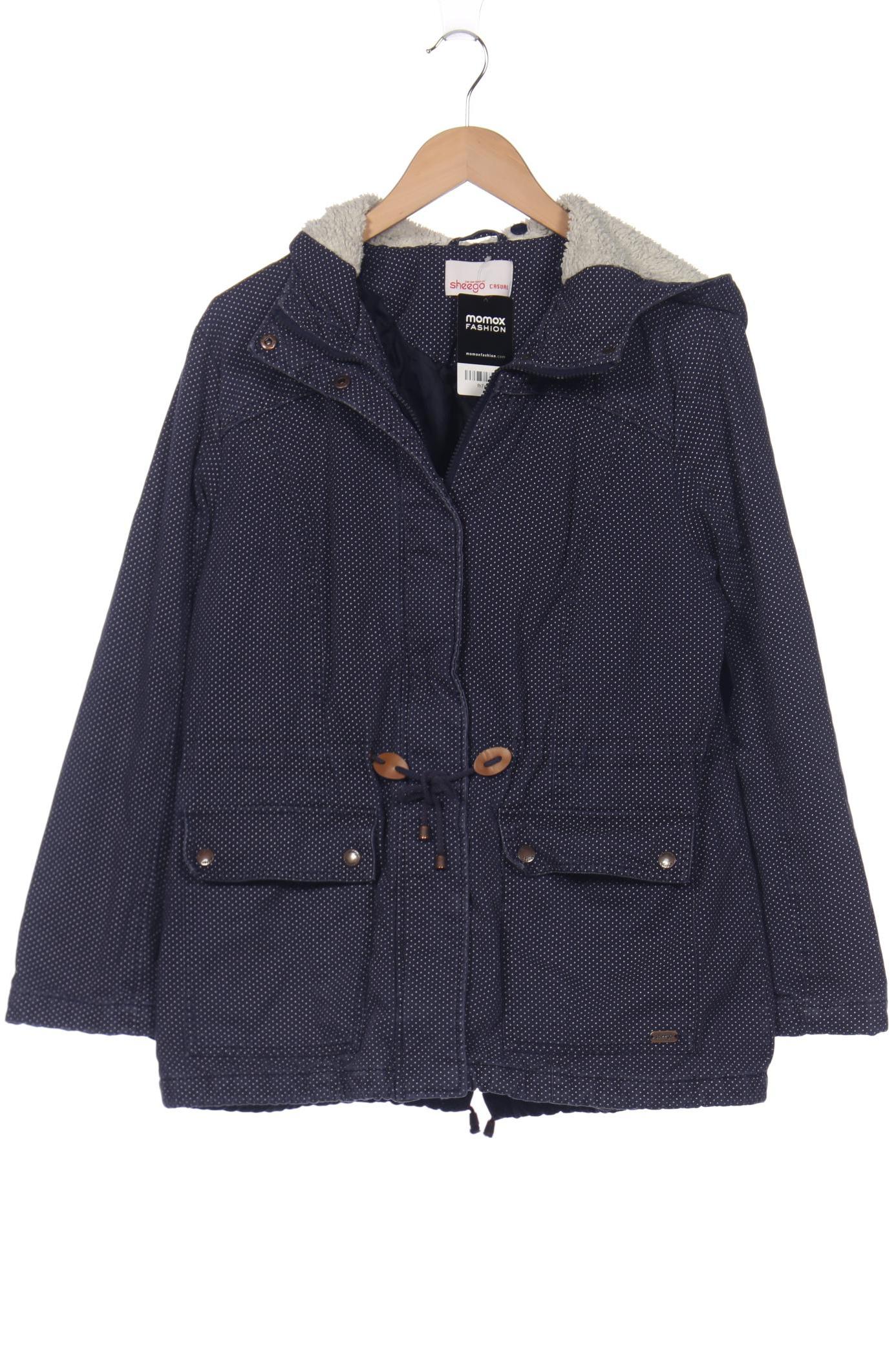 

sheego Damen Jacke, marineblau, Gr. 44
