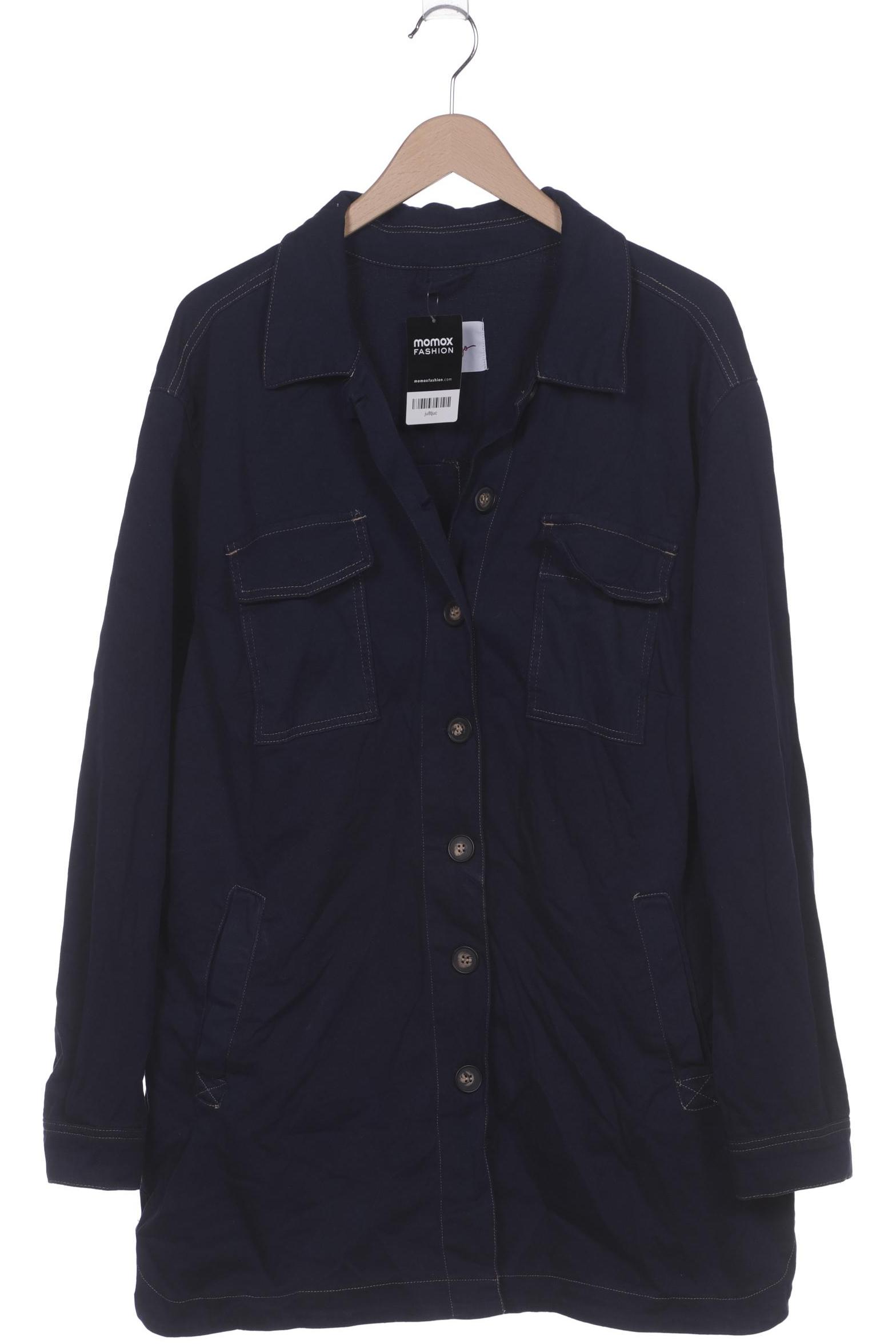 

sheego Damen Jacke, marineblau, Gr. 48