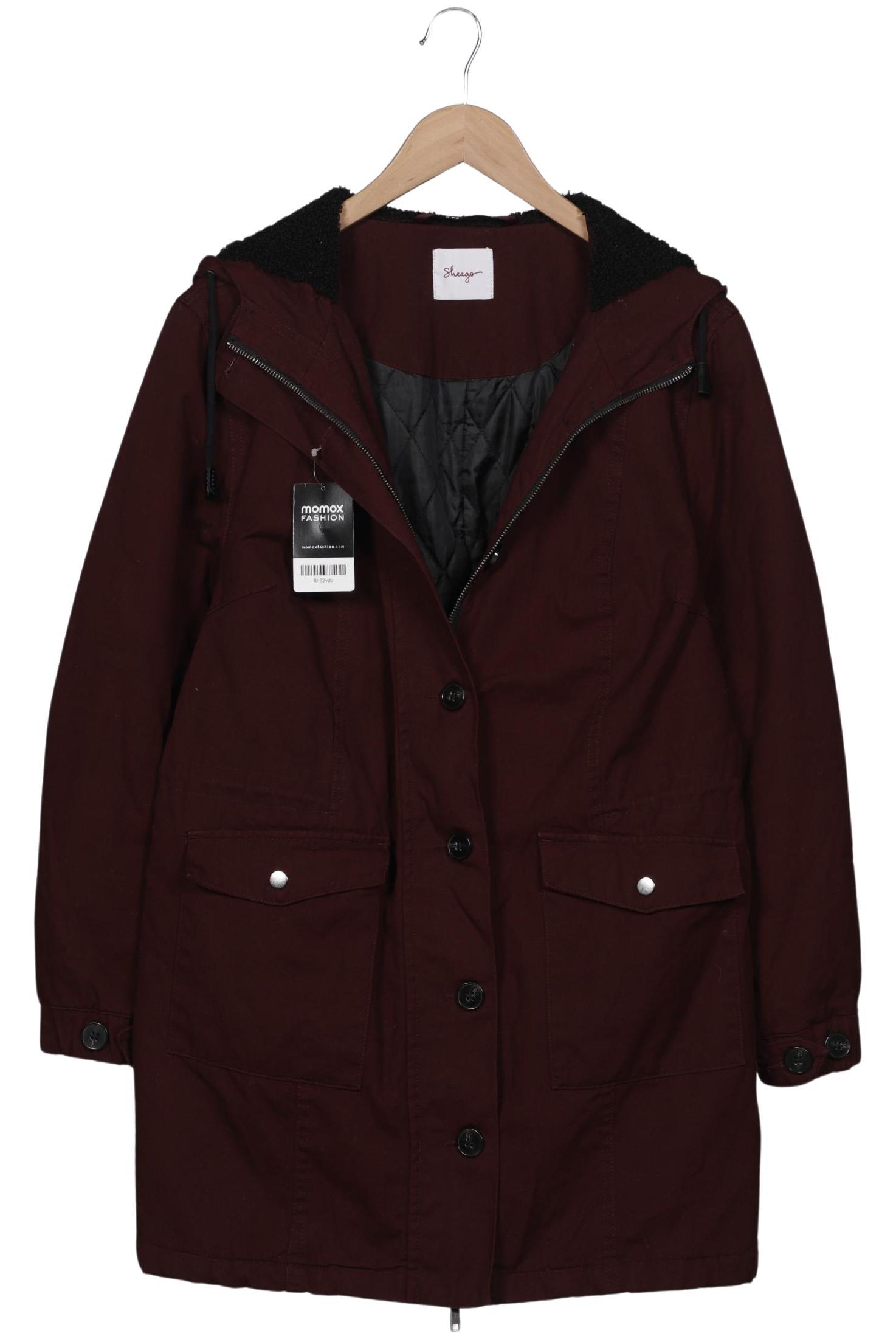 

sheego Damen Jacke, bordeaux, Gr. 44