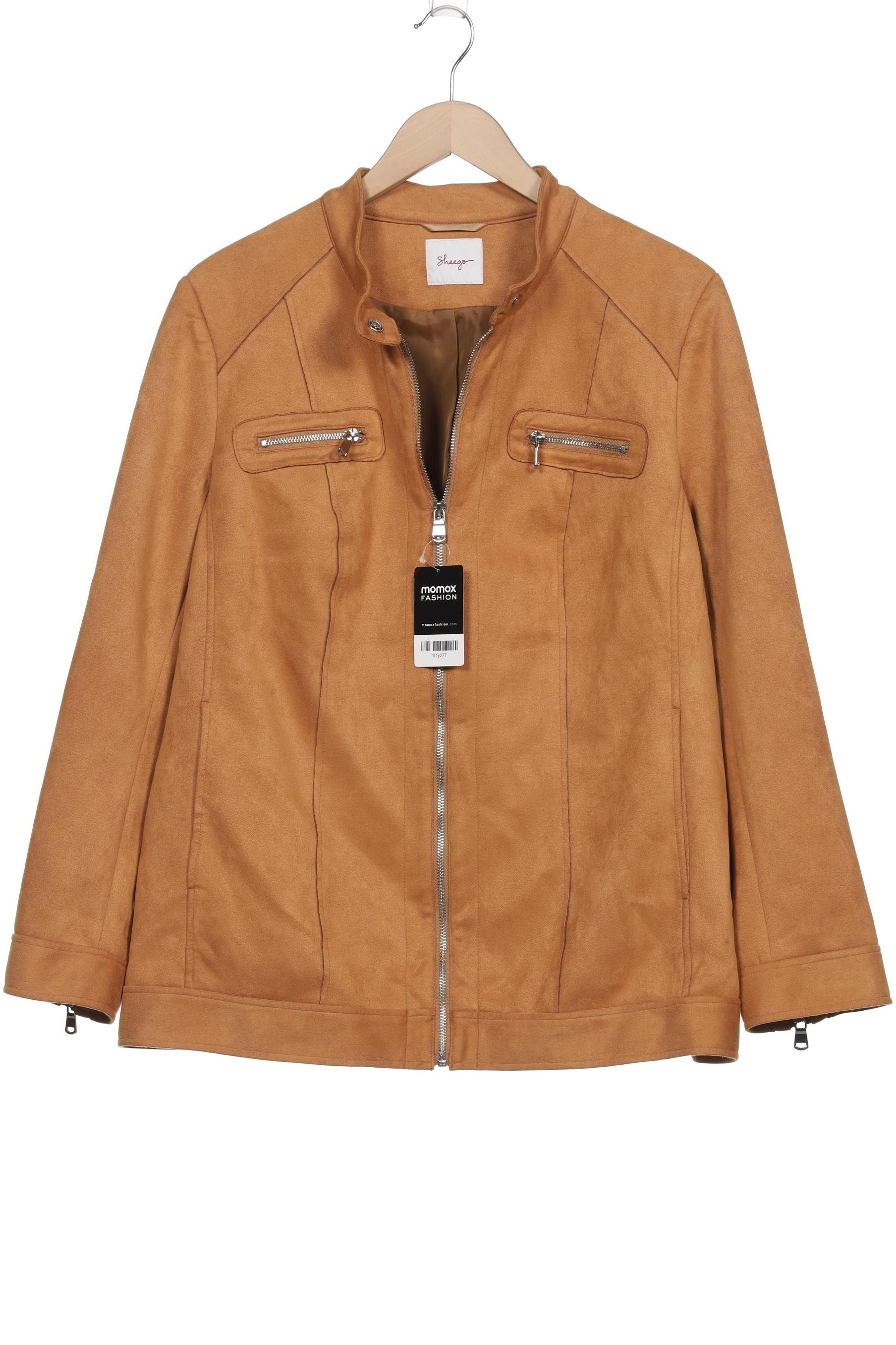 

sheego Damen Jacke, orange, Gr. 48