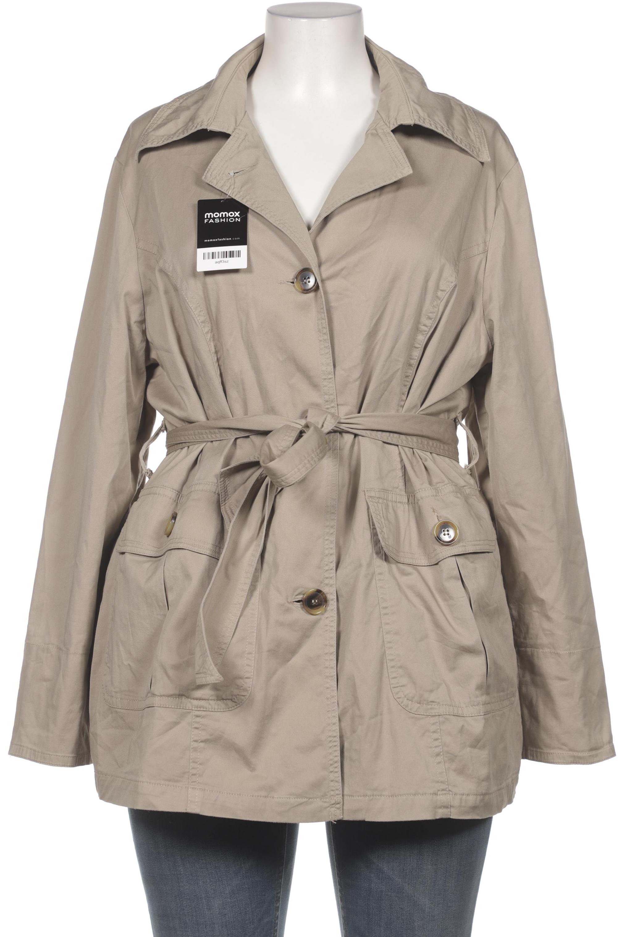 

sheego Damen Jacke, beige, Gr. 46
