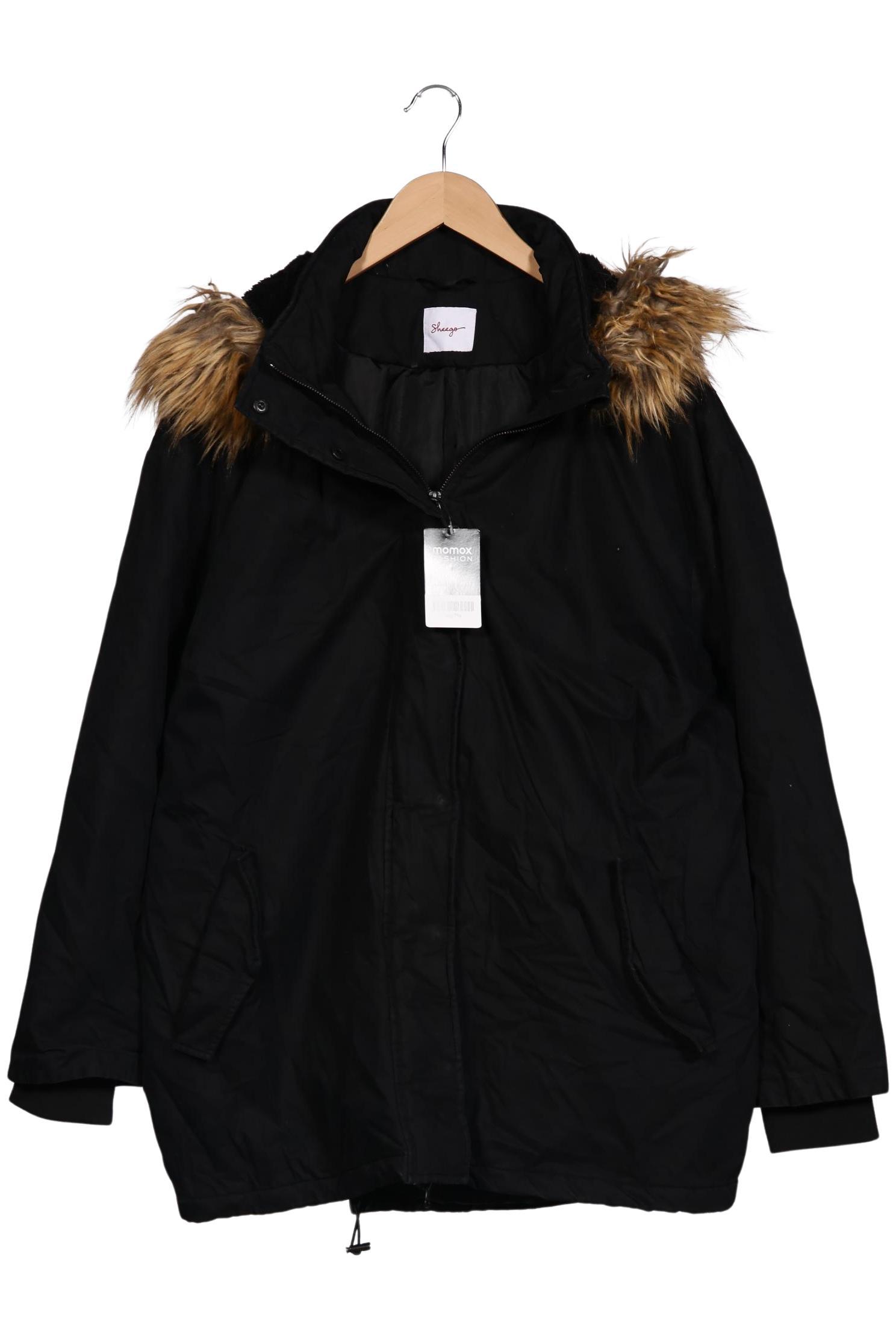 

sheego Damen Jacke, schwarz, Gr. 52