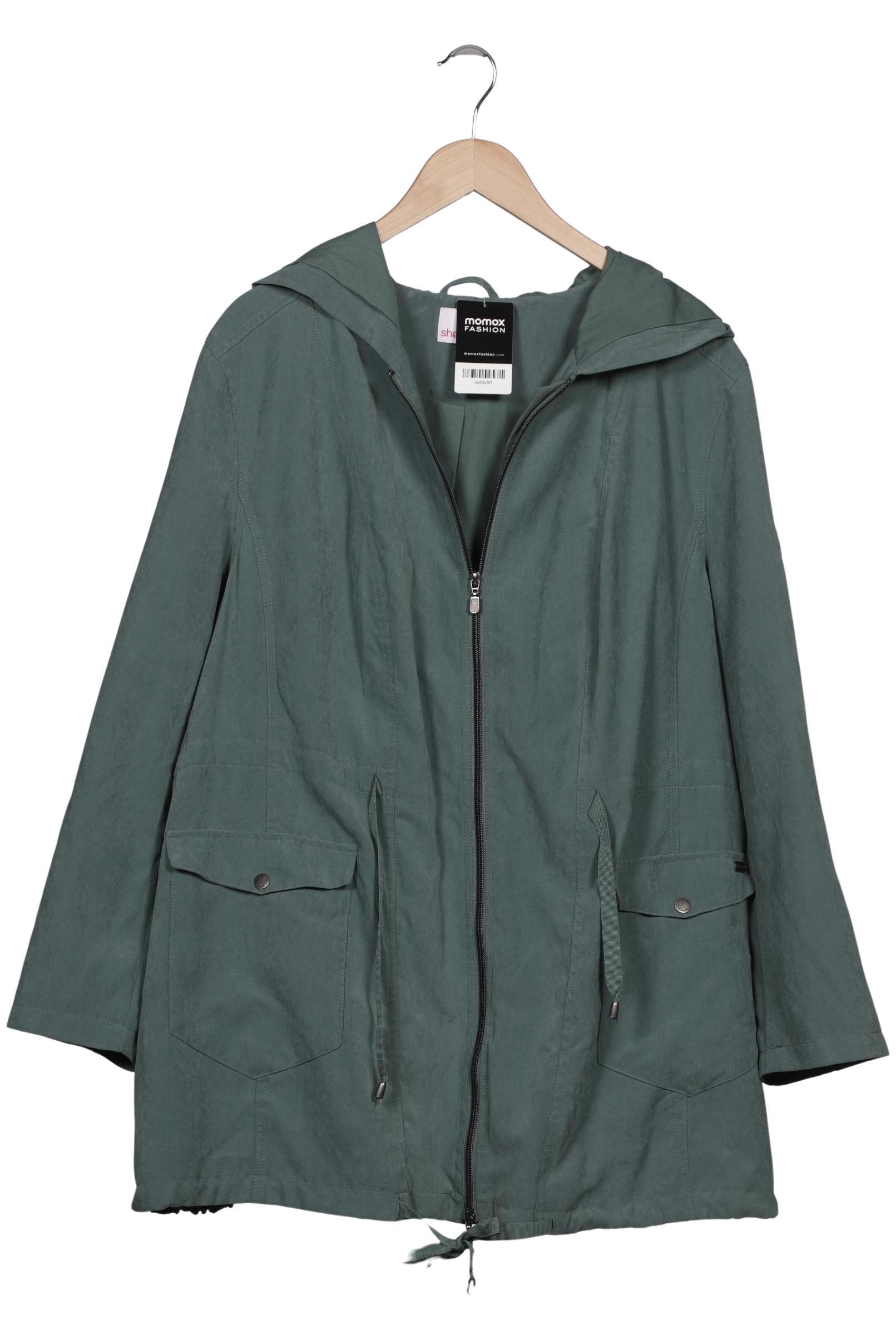 

sheego Damen Jacke, türkis, Gr. 52