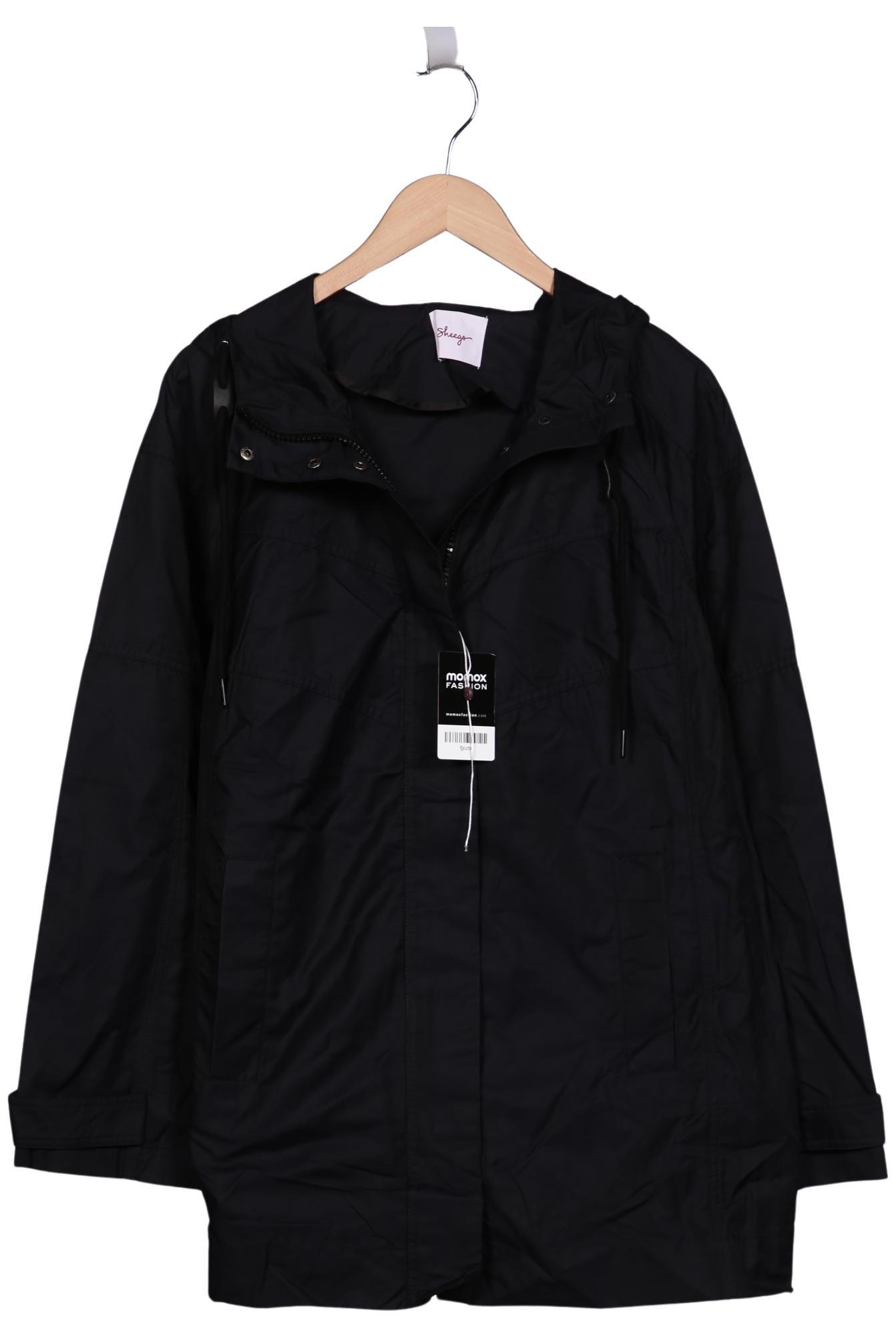 

sheego Damen Jacke, schwarz, Gr. 44