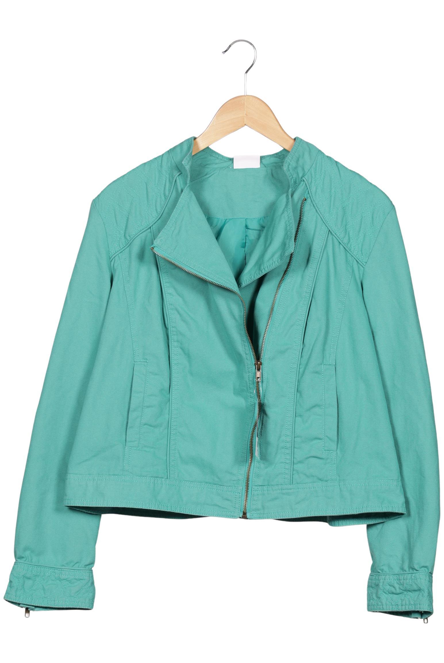 

sheego Damen Jacke, türkis, Gr. 44