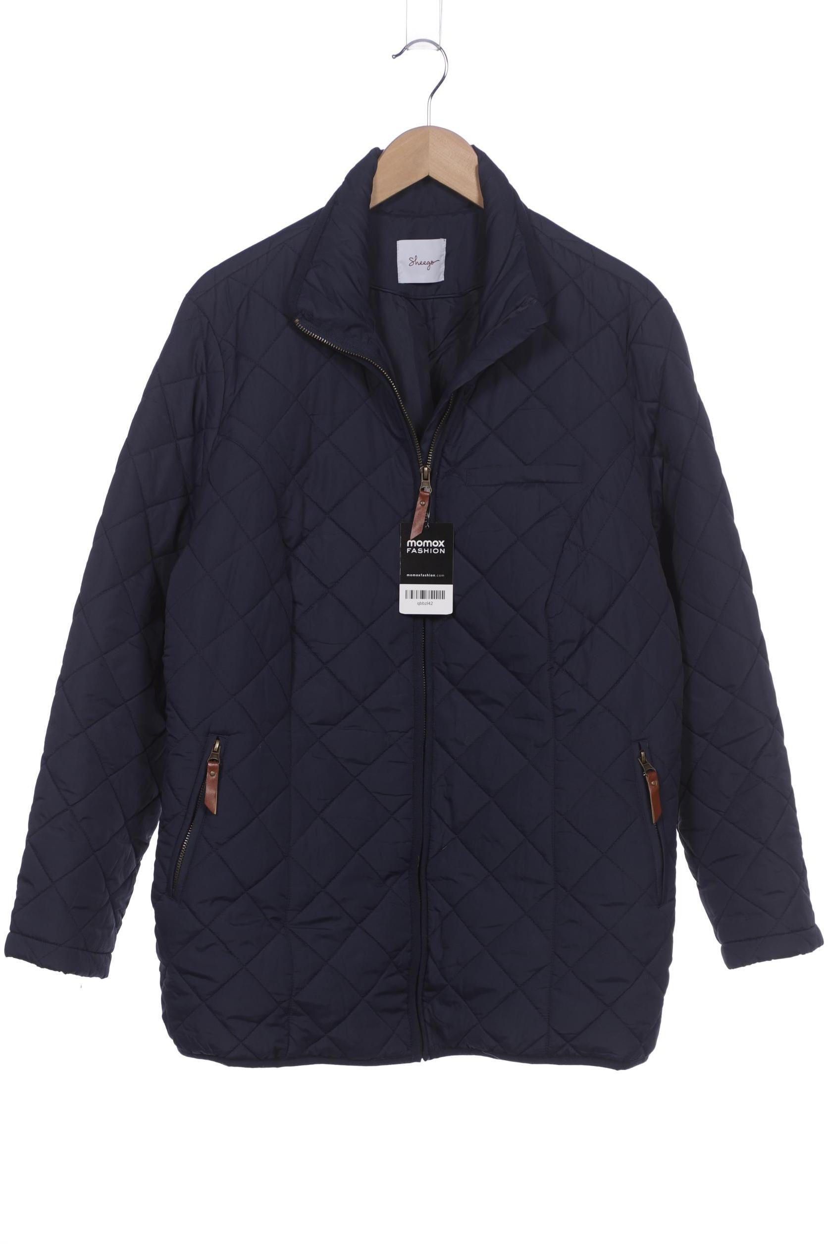 

sheego Damen Jacke, marineblau, Gr. 48