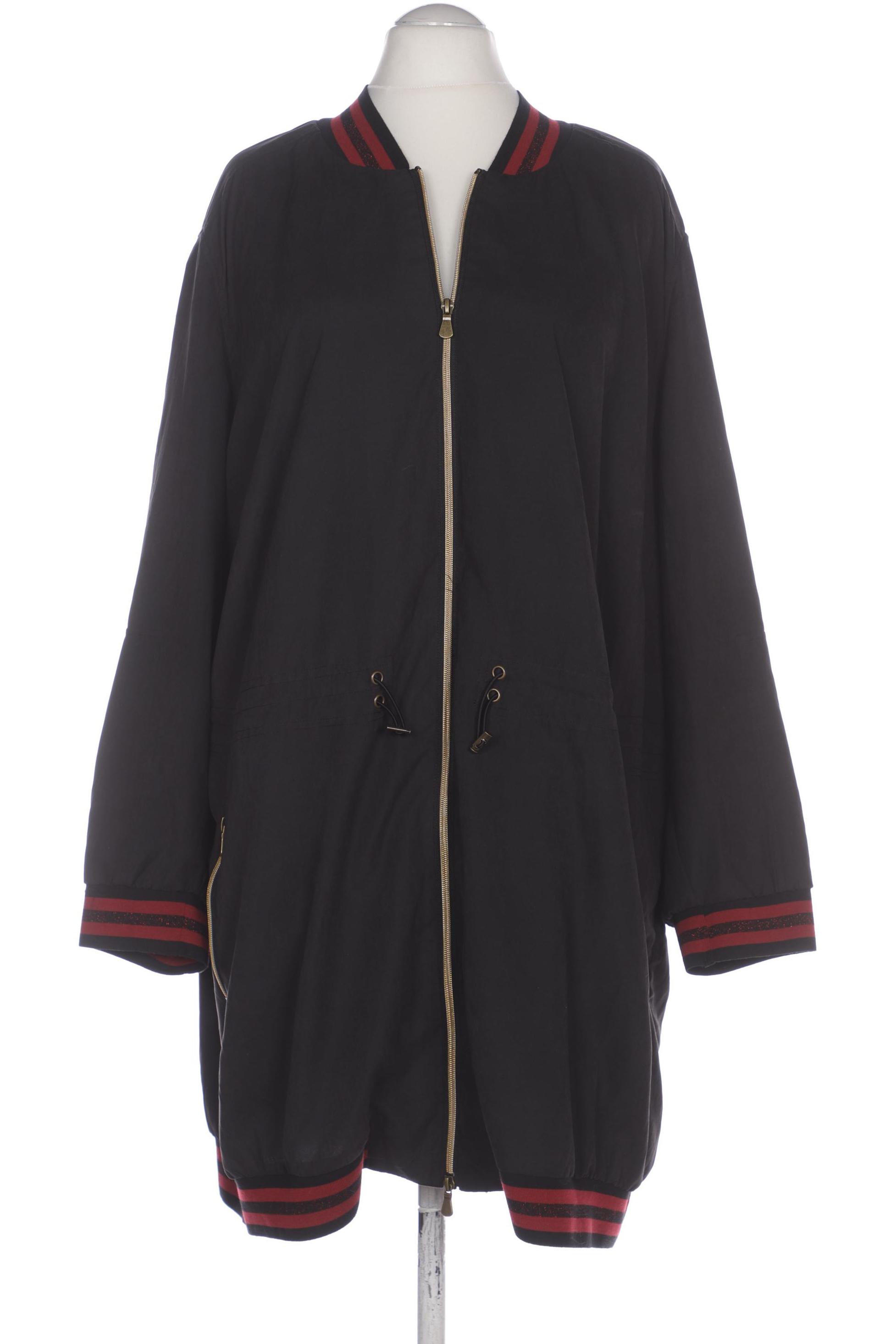 

sheego Damen Jacke, schwarz, Gr. 58