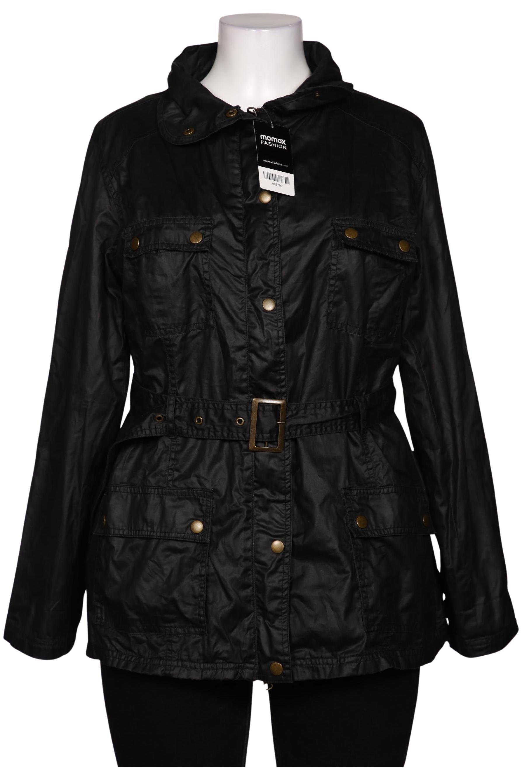 

sheego Damen Jacke, schwarz, Gr. 44