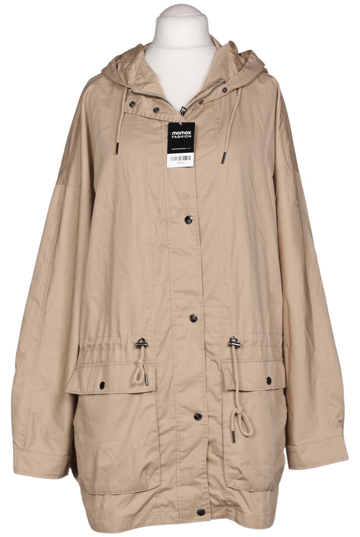 

sheego Damen Jacke, beige, Gr. 54