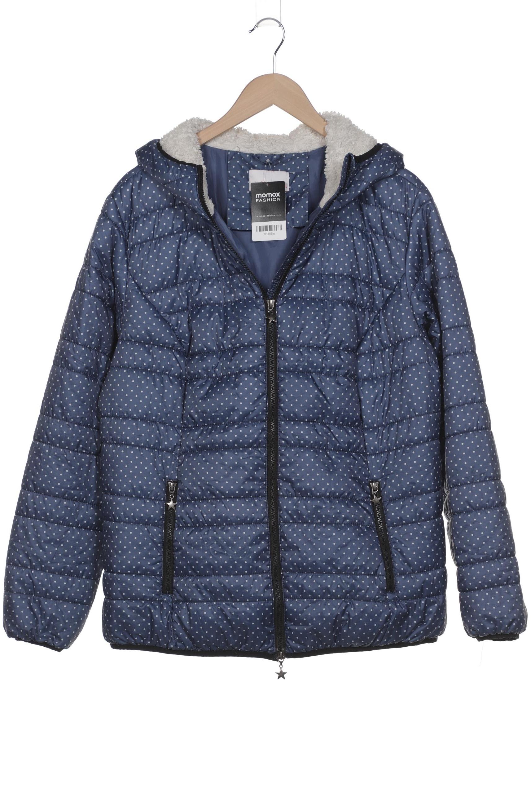 

sheego Damen Jacke, blau, Gr. 46