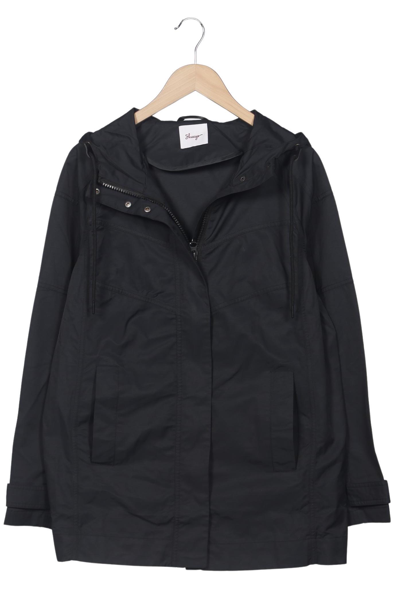 

sheego Damen Jacke, schwarz, Gr. 40