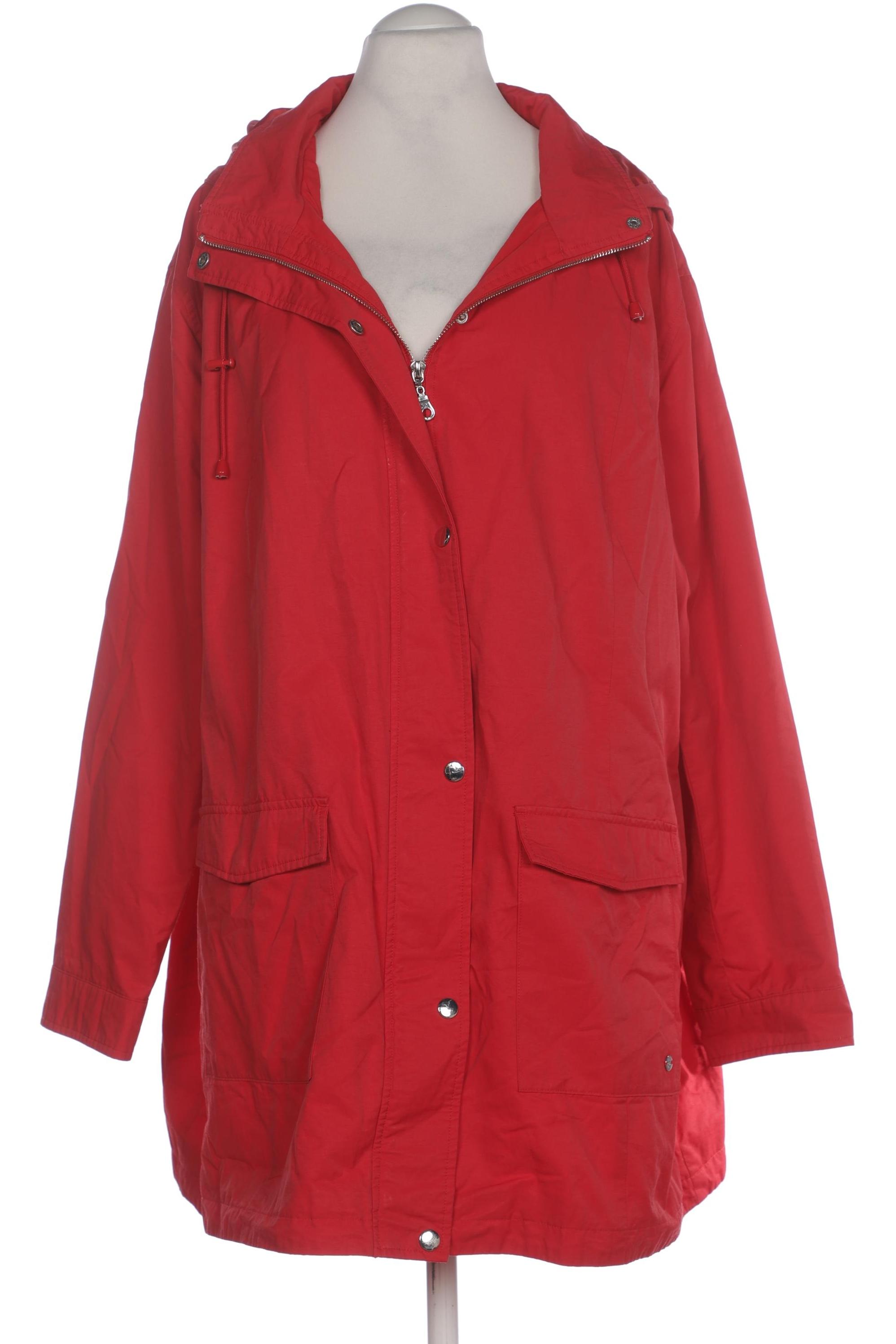 

sheego Damen Jacke, rot, Gr. 54