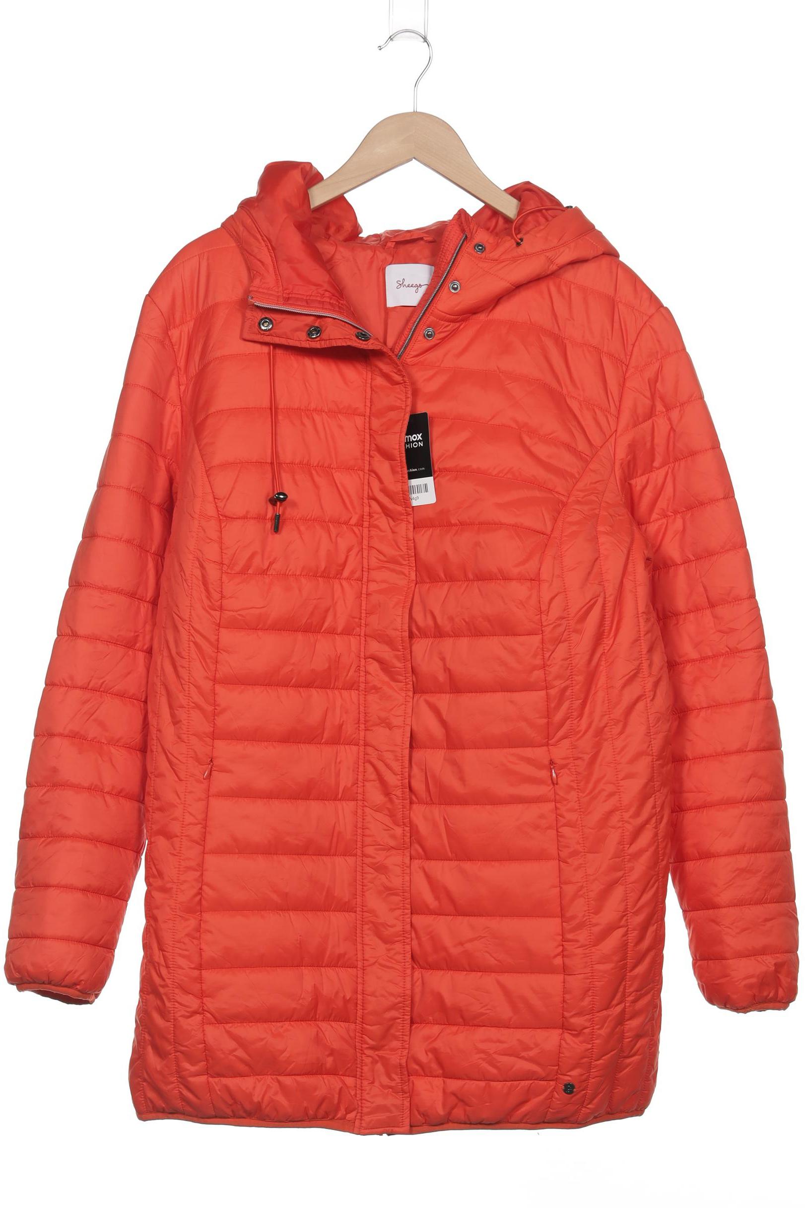 

sheego Damen Jacke, orange, Gr. 50
