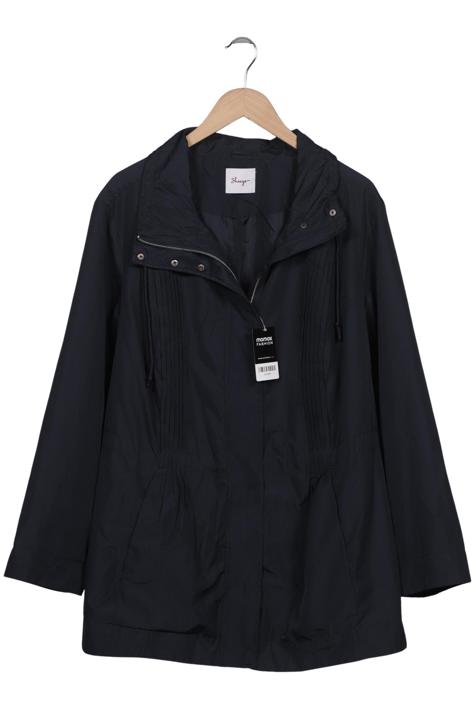 

sheego Damen Jacke, marineblau, Gr. 52