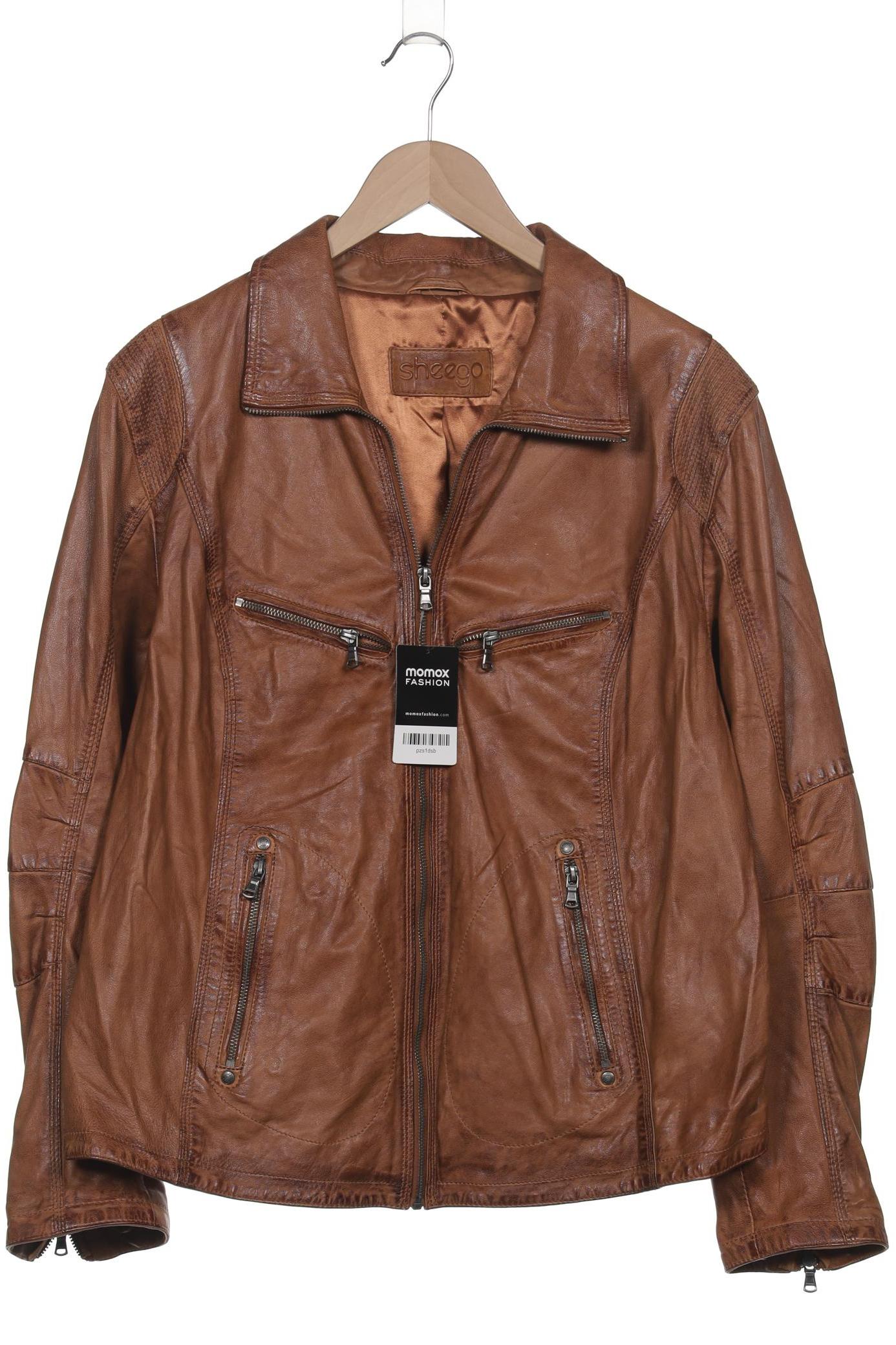 

sheego Damen Jacke, braun, Gr. 48