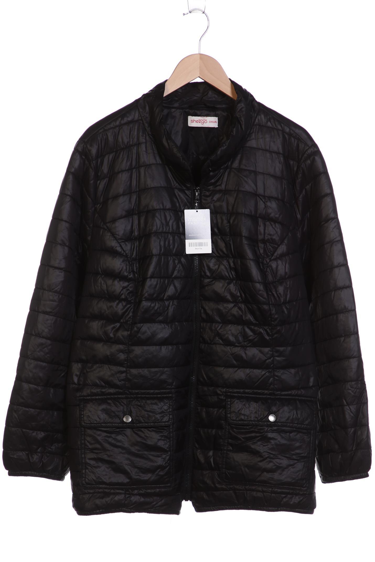 

sheego Damen Jacke, schwarz, Gr. 50