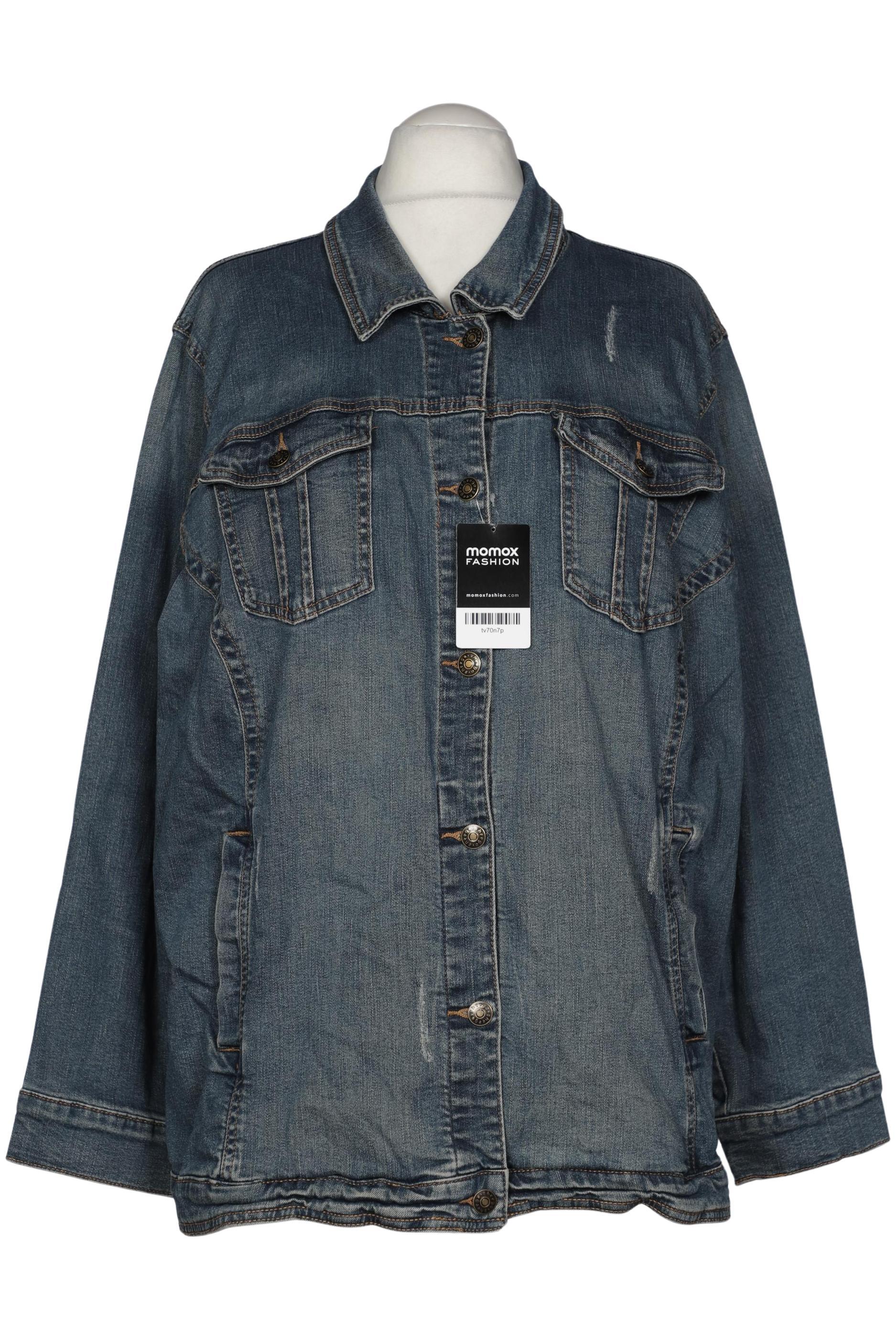 

sheego Damen Jacke, blau, Gr. 56