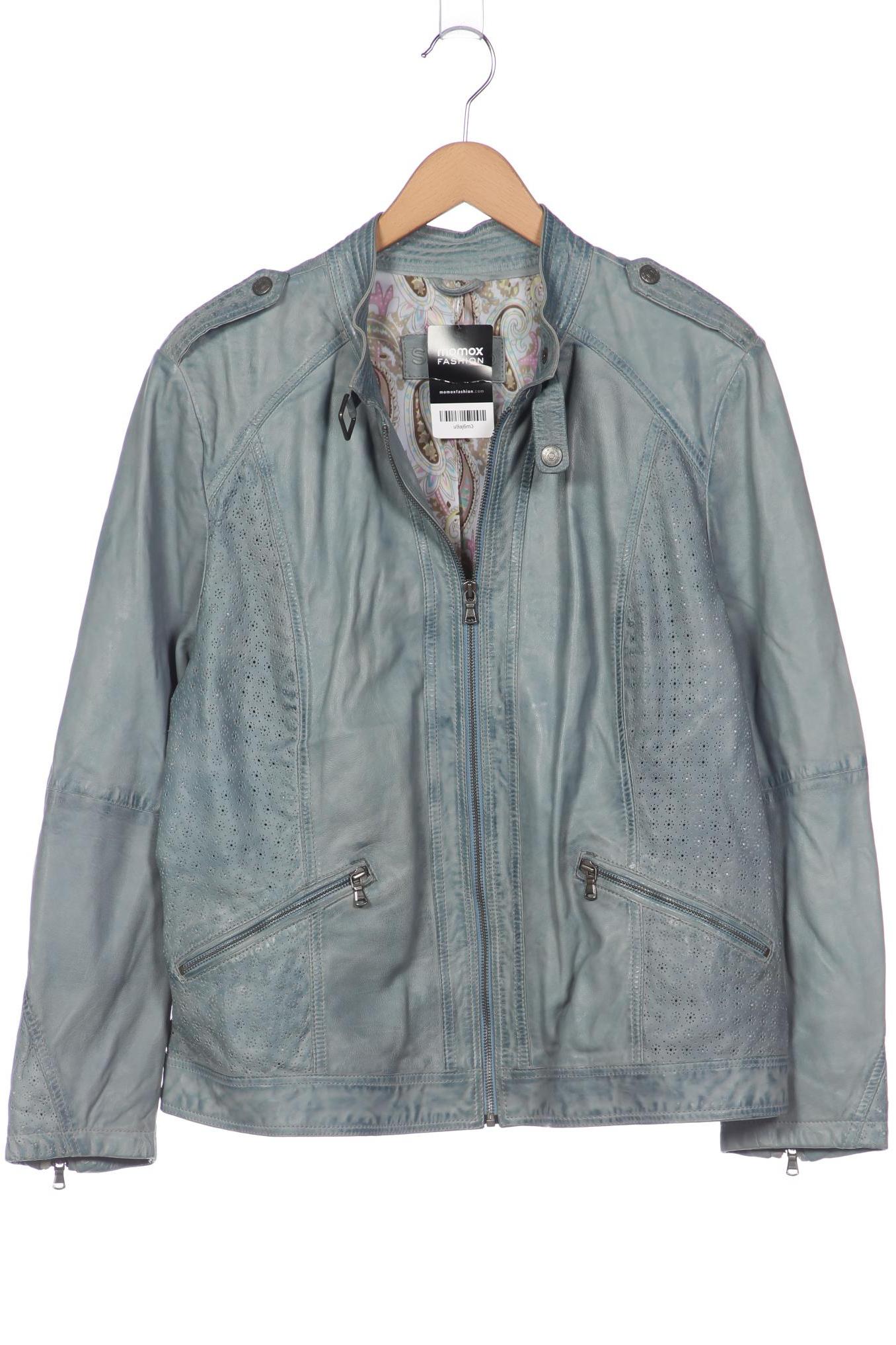 

sheego Damen Jacke, blau, Gr. 48