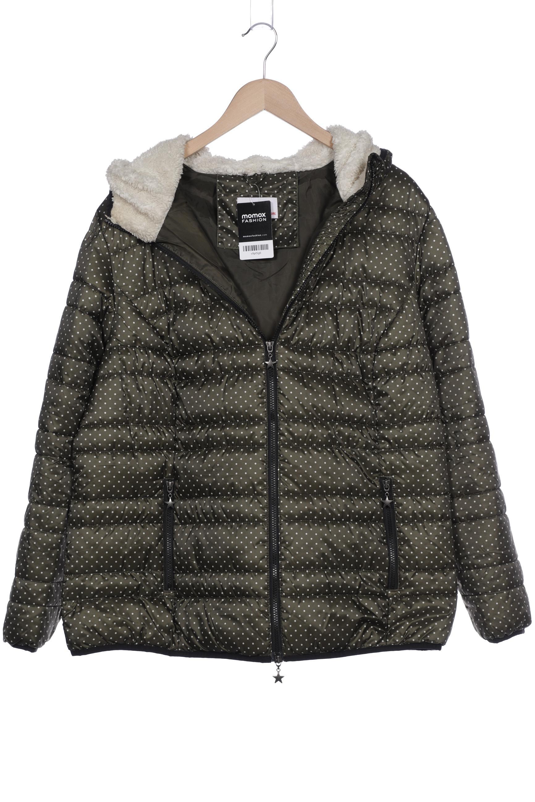 

sheego Damen Jacke, grün, Gr. 50