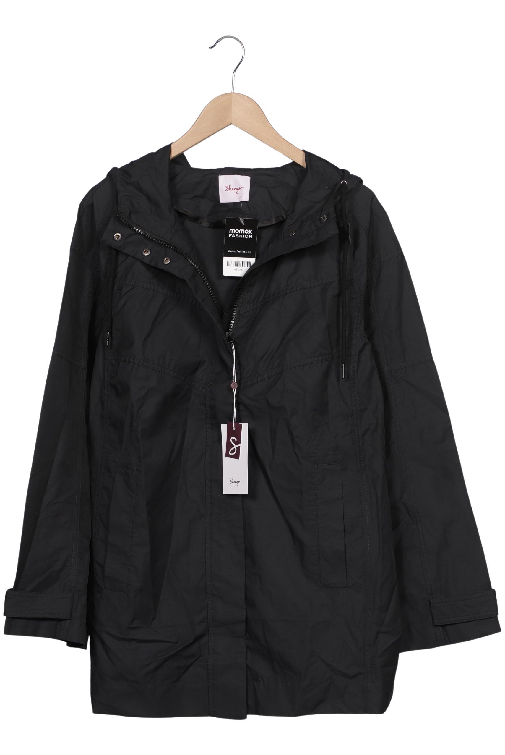 

sheego Damen Jacke, schwarz, Gr. 42