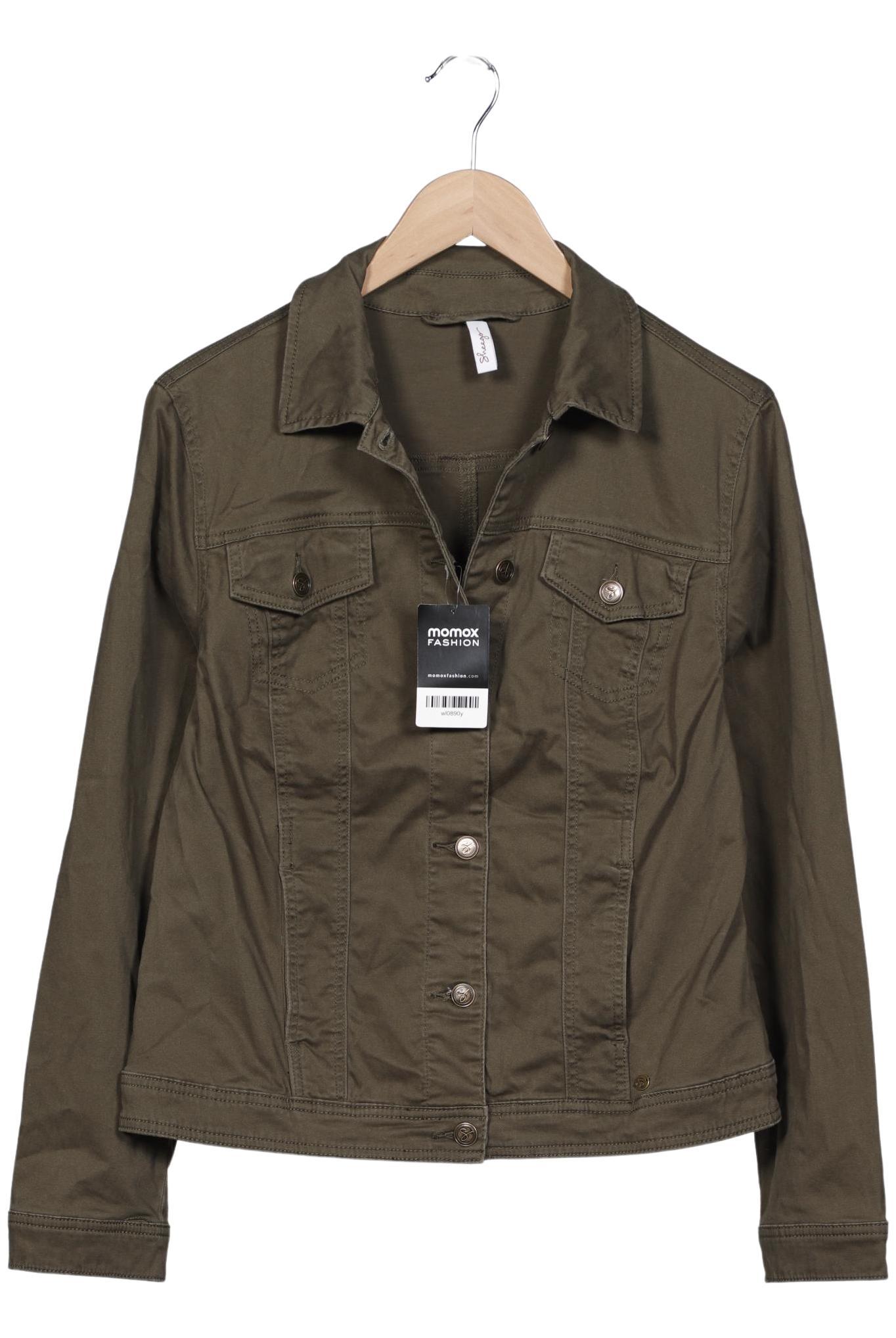 

sheego Damen Jacke, grün, Gr. 44