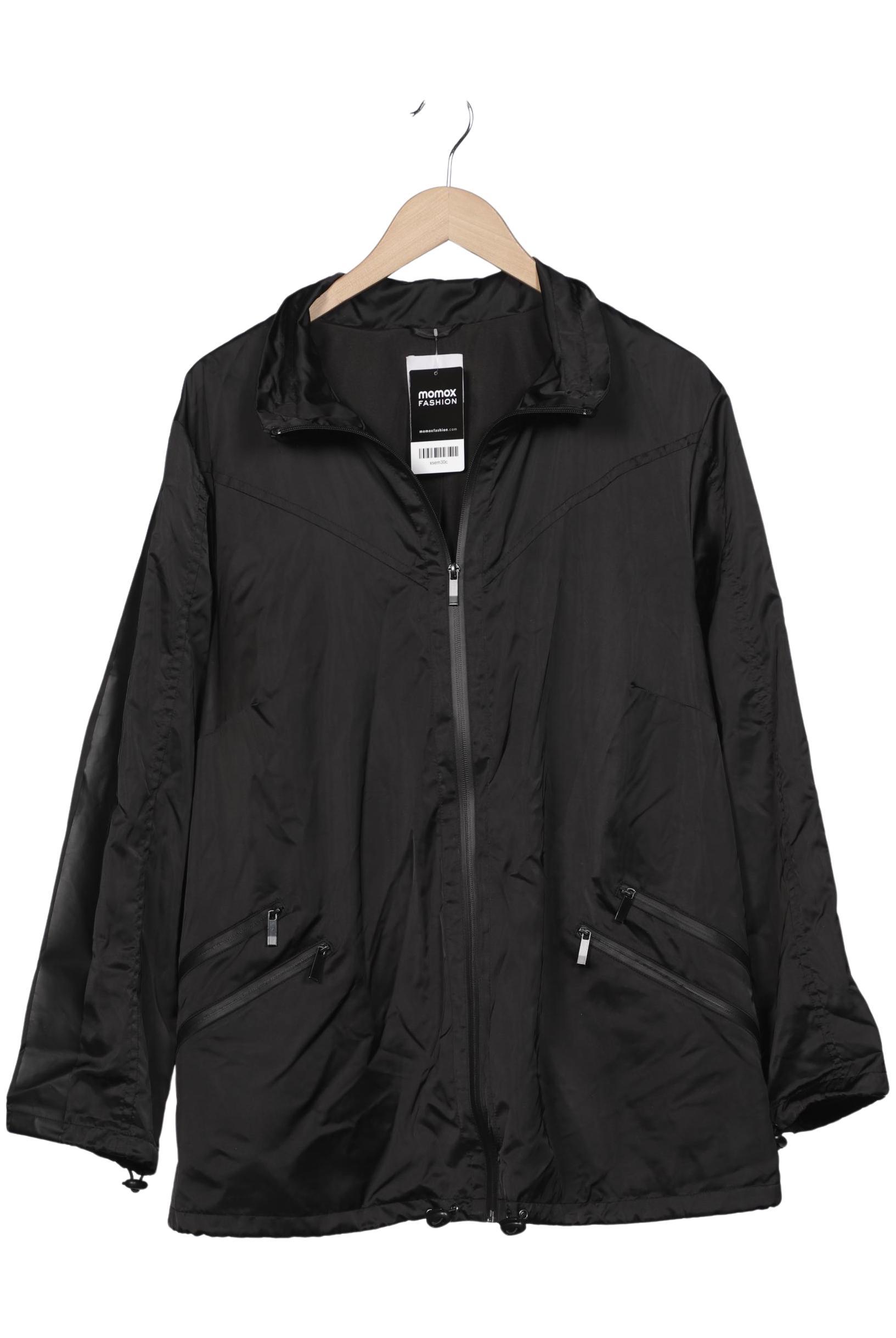 

sheego Damen Jacke, schwarz, Gr. 48