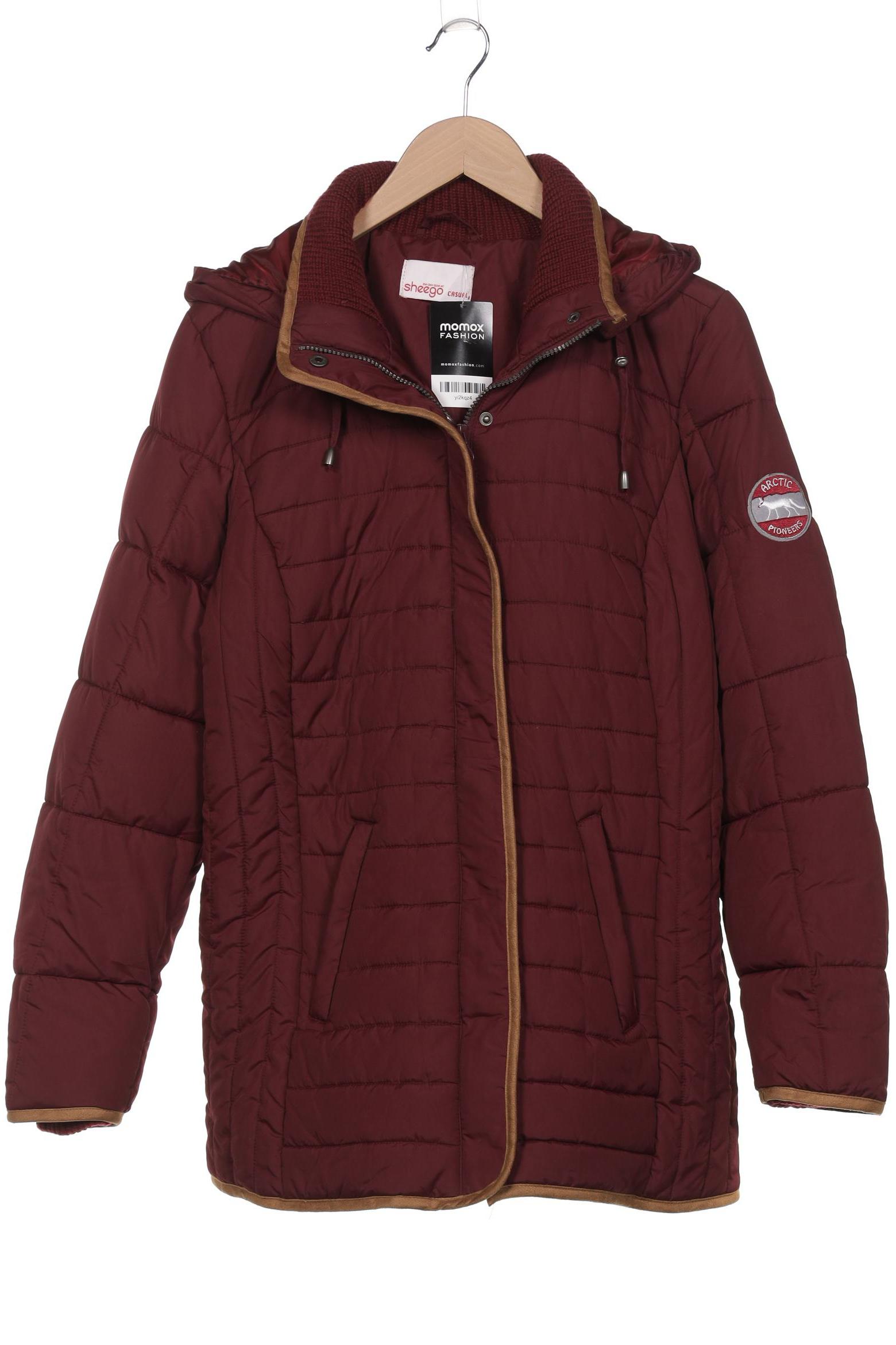 

sheego Damen Jacke, bordeaux, Gr. 42