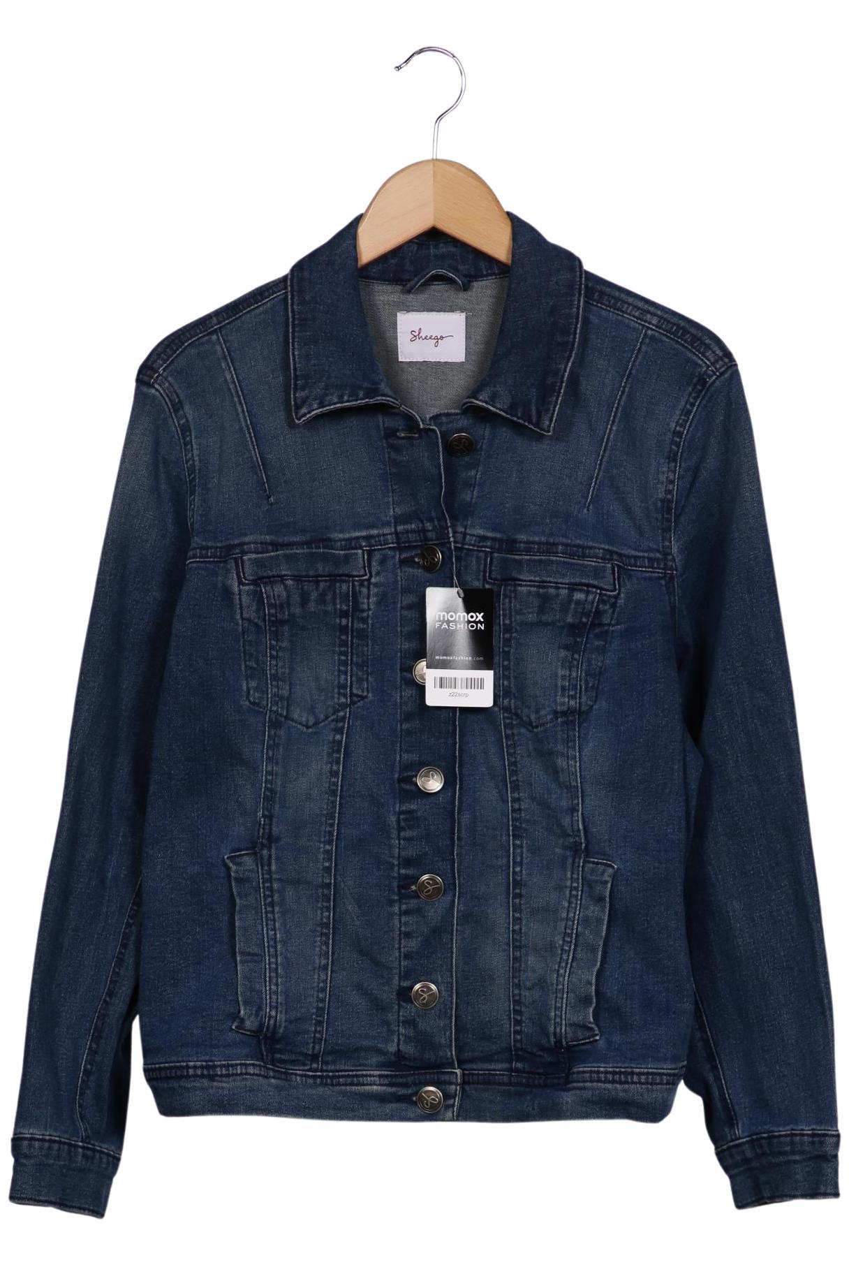 

sheego Damen Jacke, blau, Gr. 44