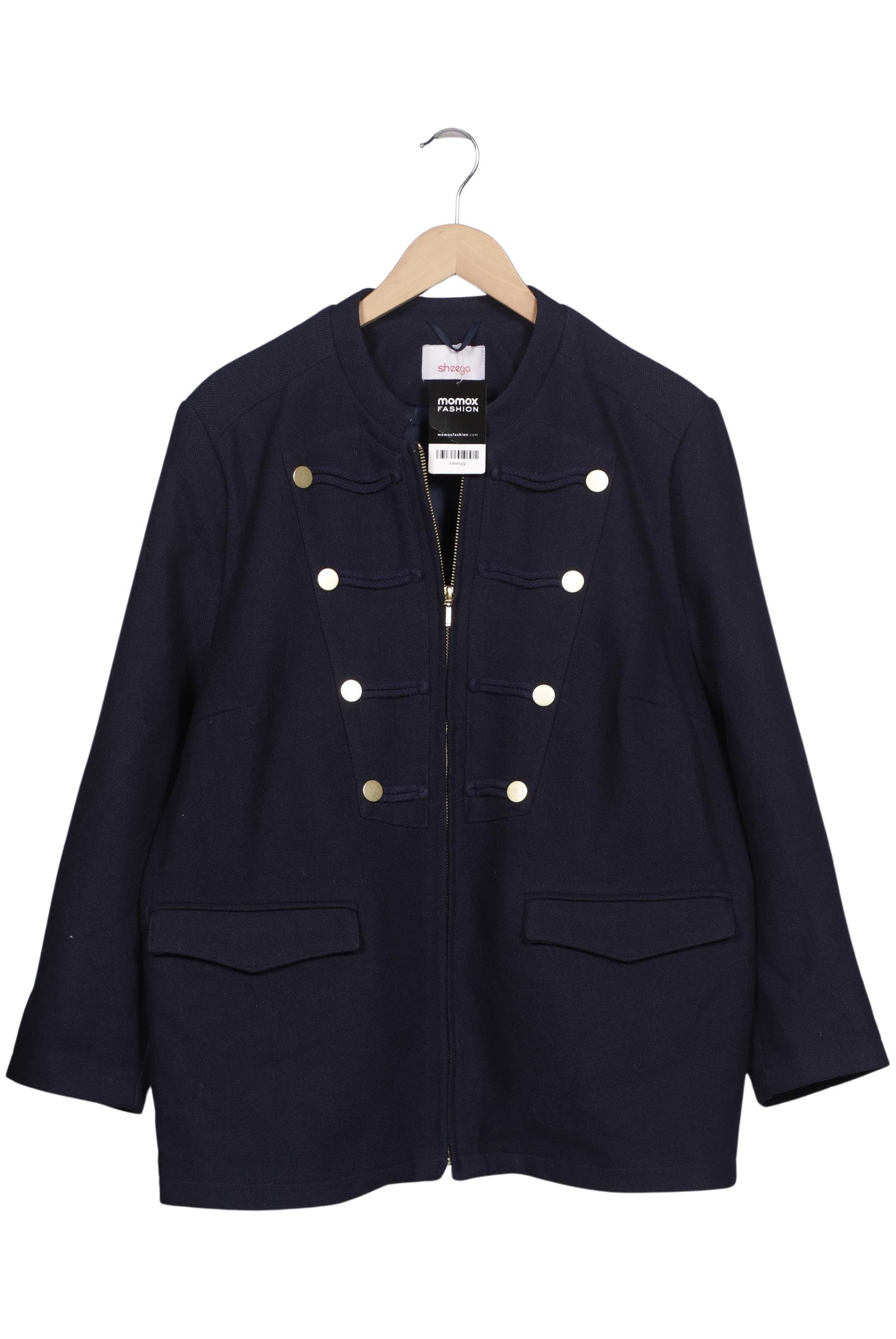 

sheego Damen Jacke, marineblau, Gr. 50