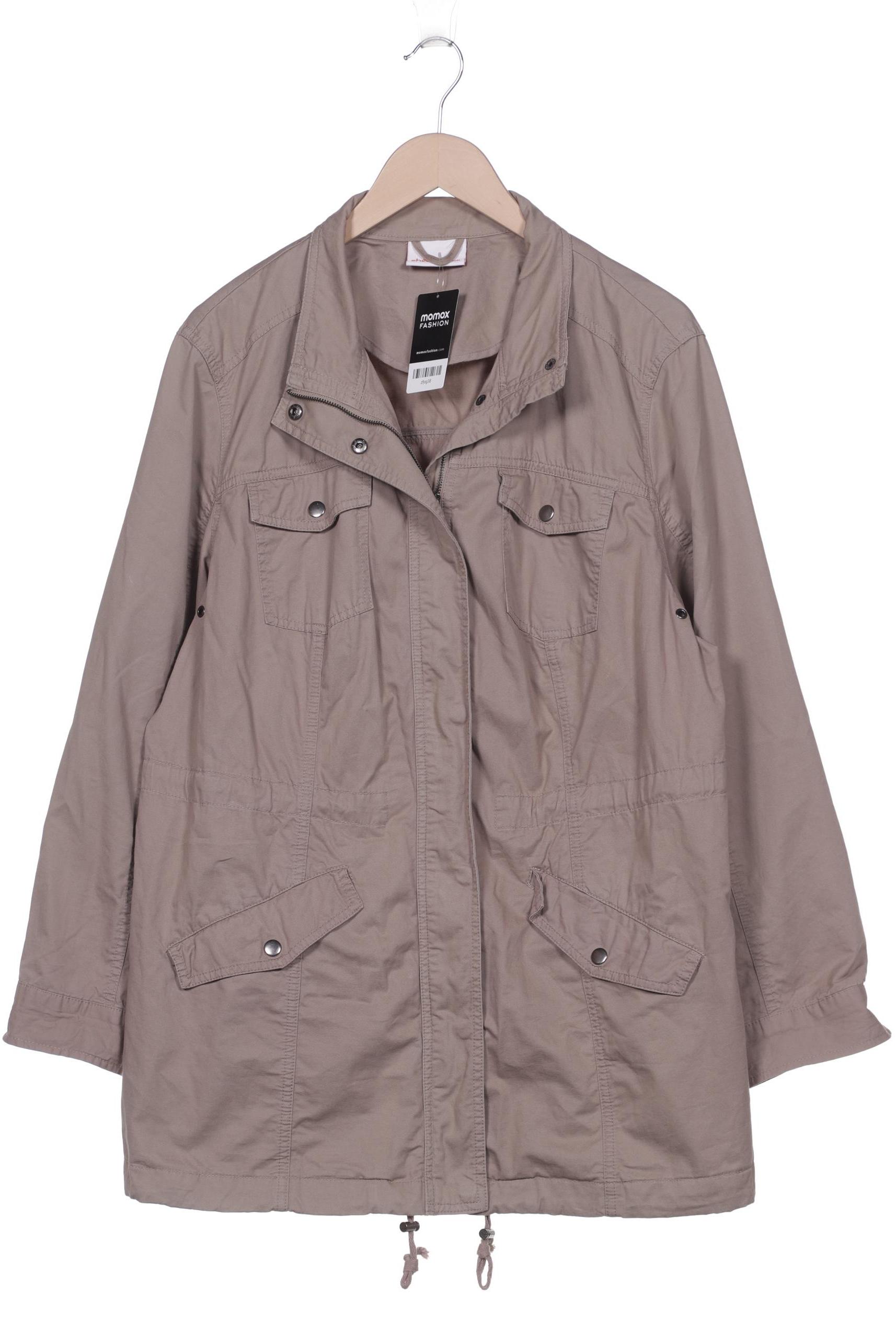 

sheego Damen Jacke, beige